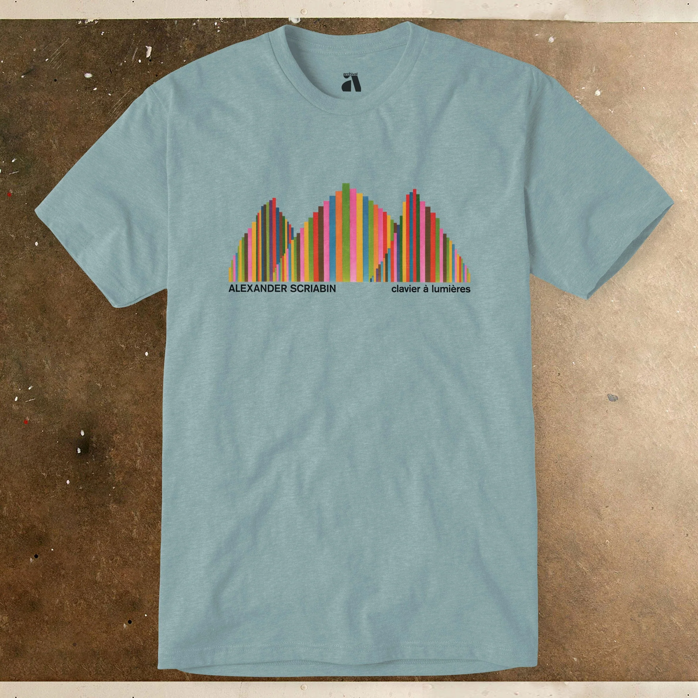 Alexander Scriabin: Clavier à Lumières T-Shirt - Image 7
