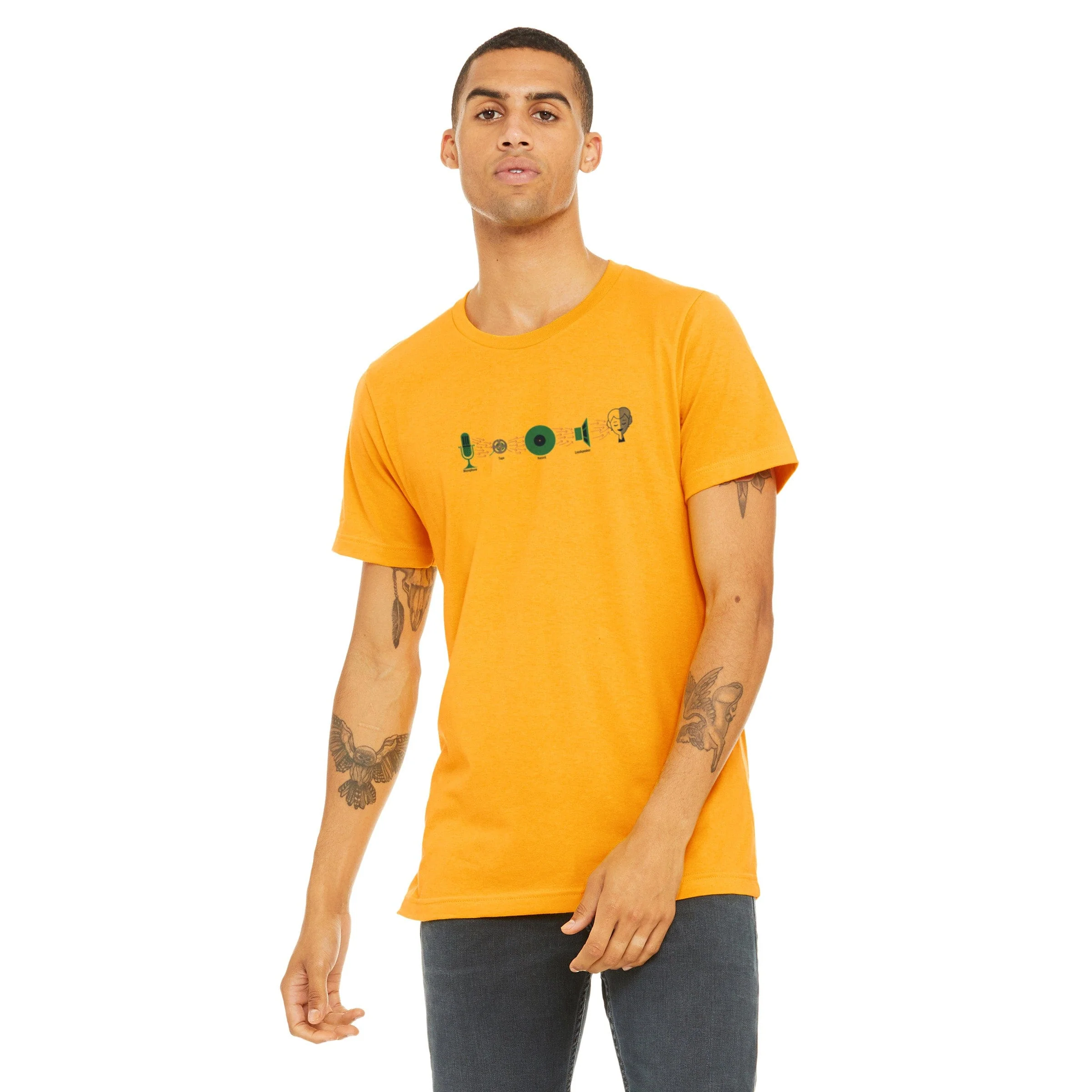 Audio: How It Works! T-Shirt - Image 4