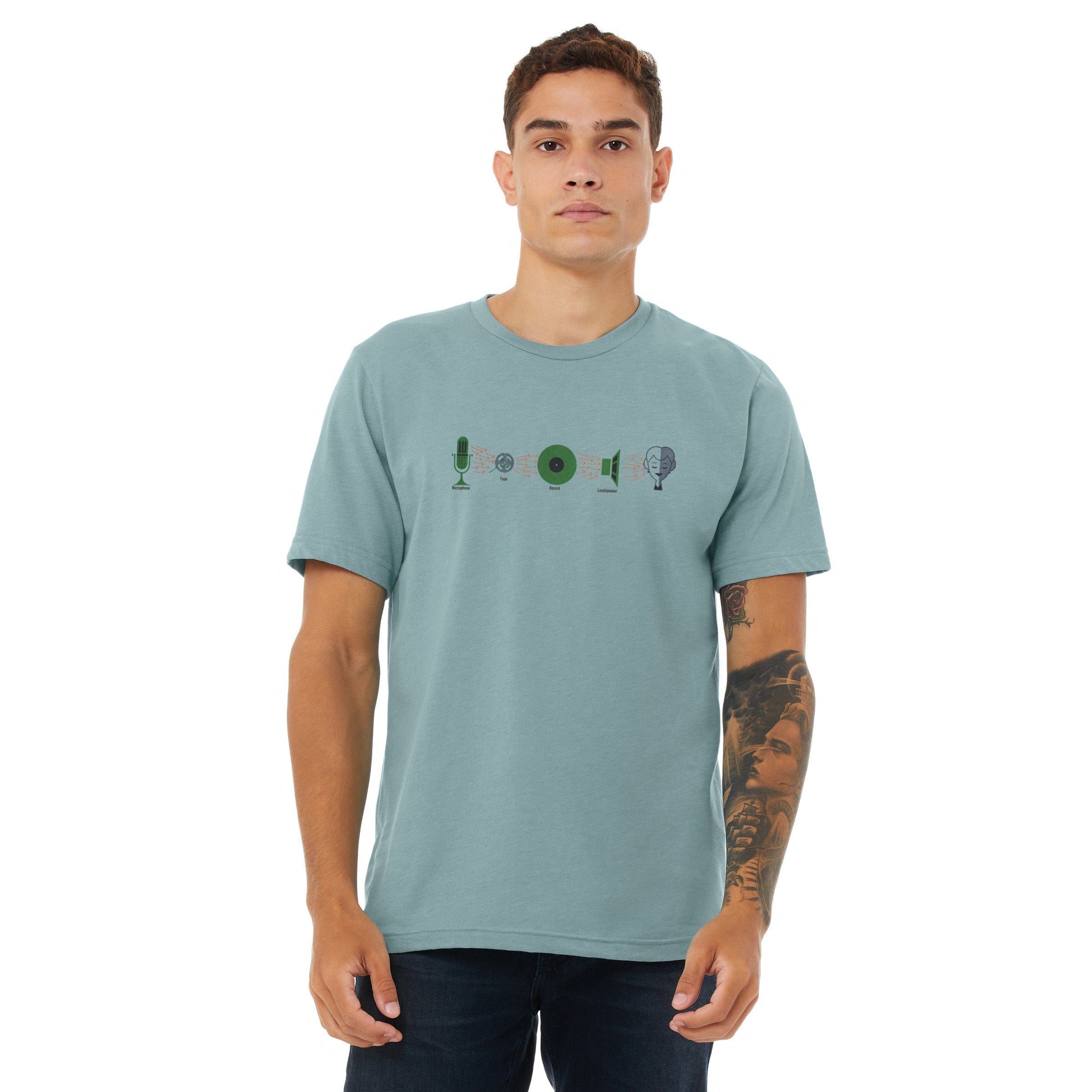 Audio: How It Works! T-Shirt - Image 6