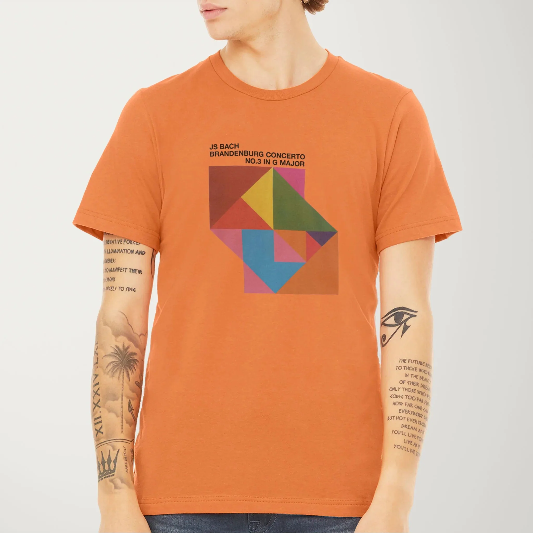 Bach: Brandenburg Concerto No. 3 T-Shirt - Image 15