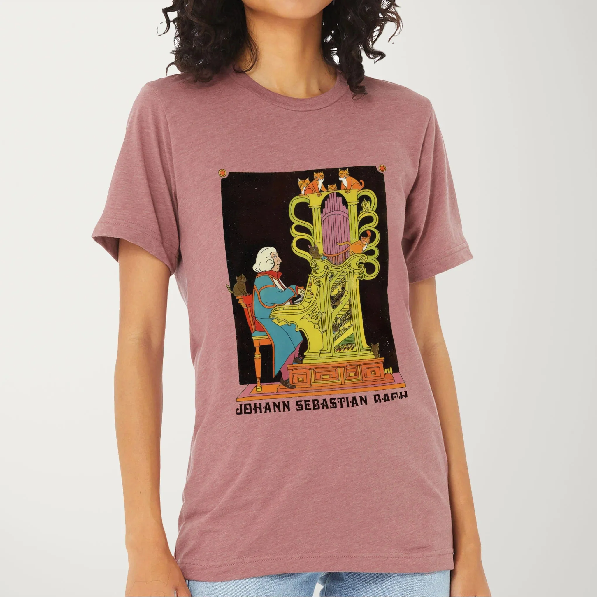 Bach: Organ Cats T-Shirt - Image 19