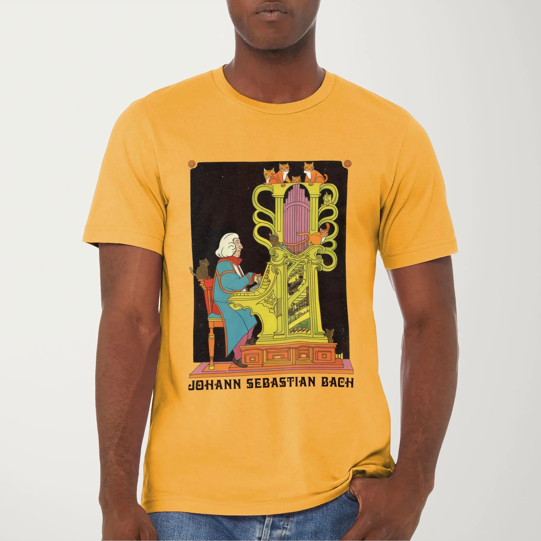 Bach: Organ Cats T-Shirt - Image 31