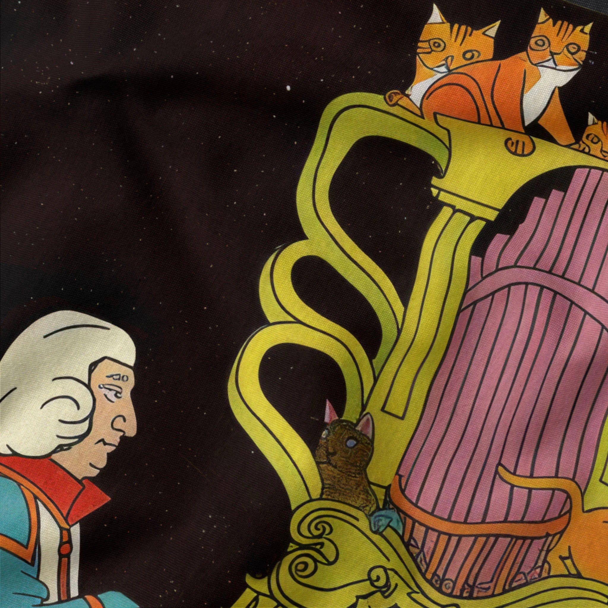 Bach: Organ Cats T-Shirt - Image 46