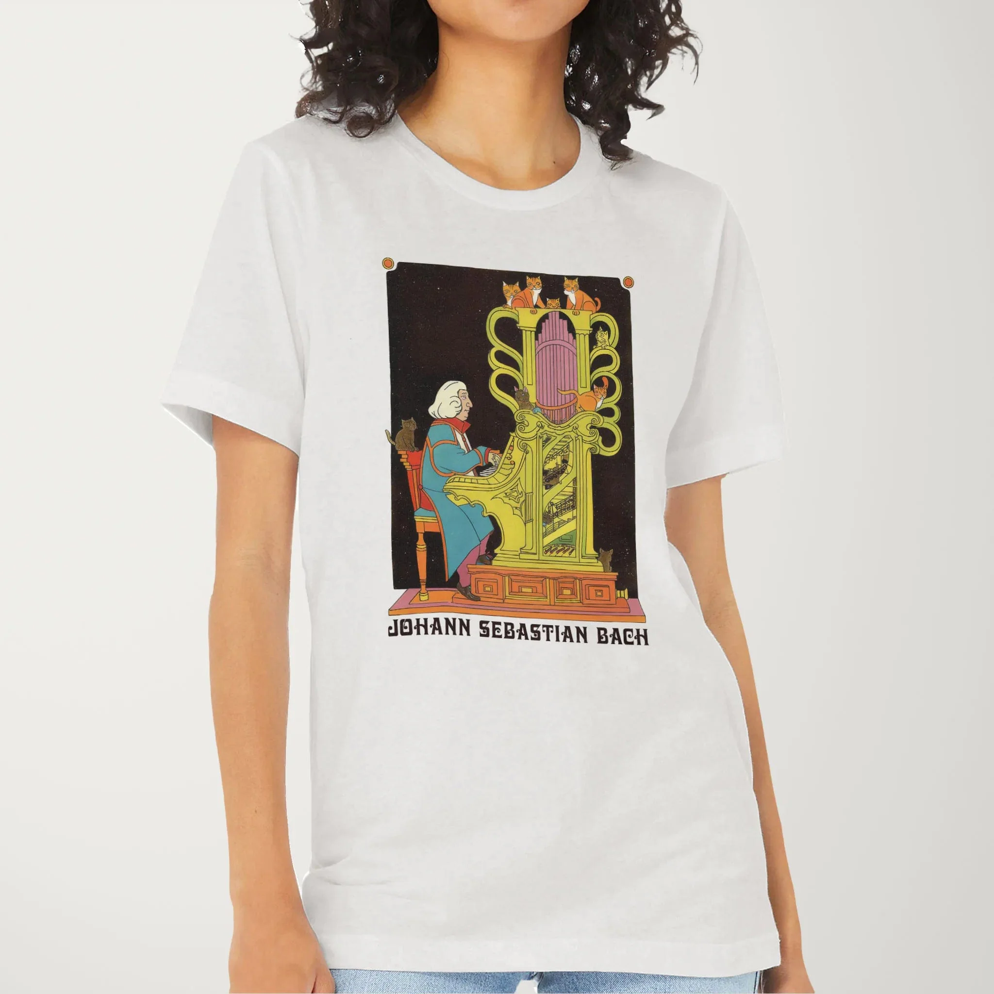Bach: Organ Cats T-Shirt - Image 51