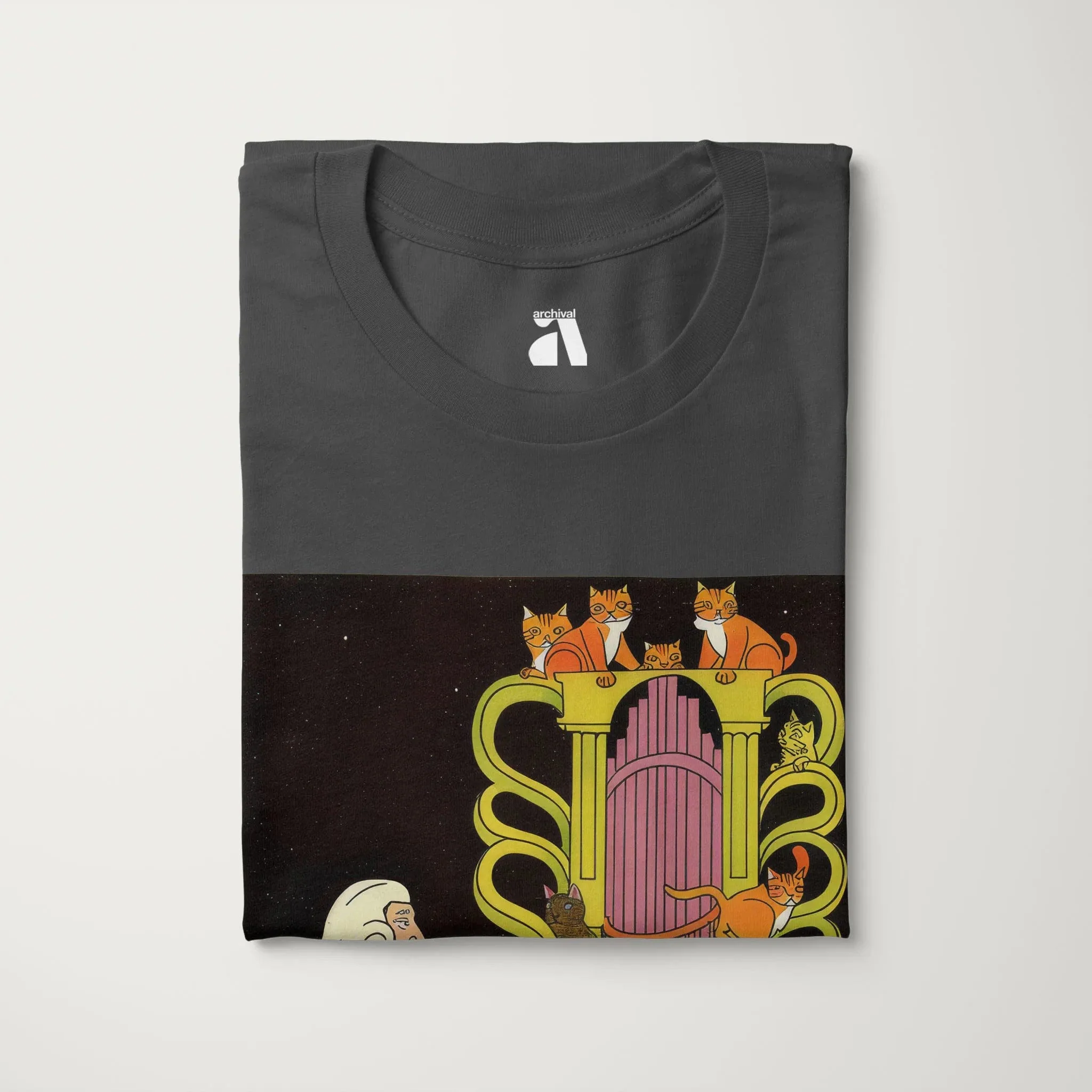 Bach: Organ Cats T-Shirt - Image 8