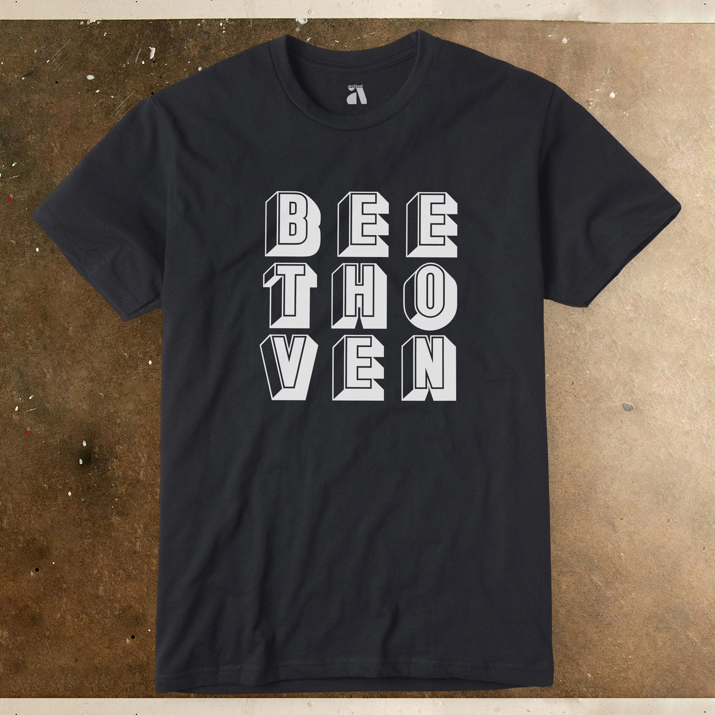Beethoven: Wordmark T-Shirt - Image 11
