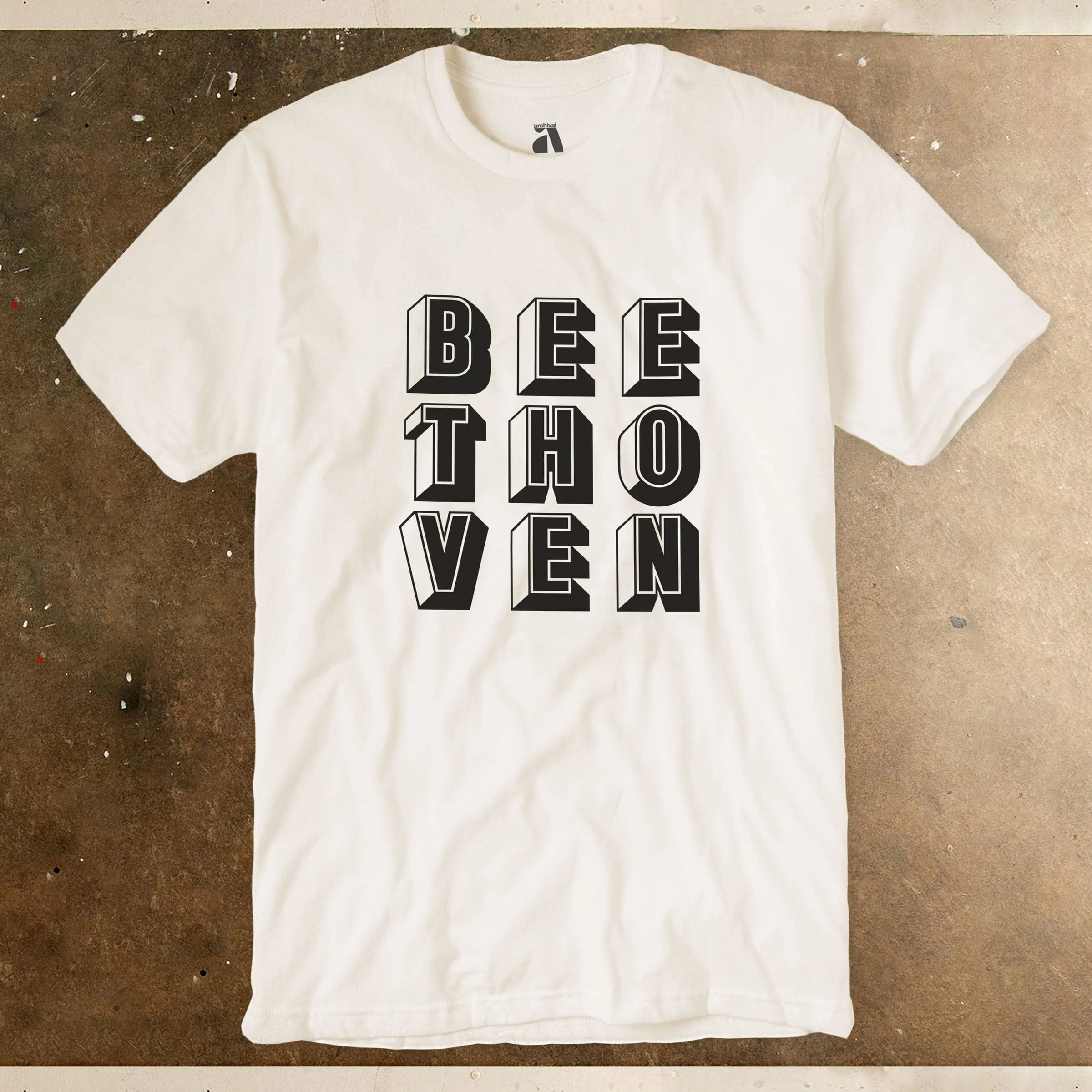 Beethoven: Wordmark T-Shirt - Image 9