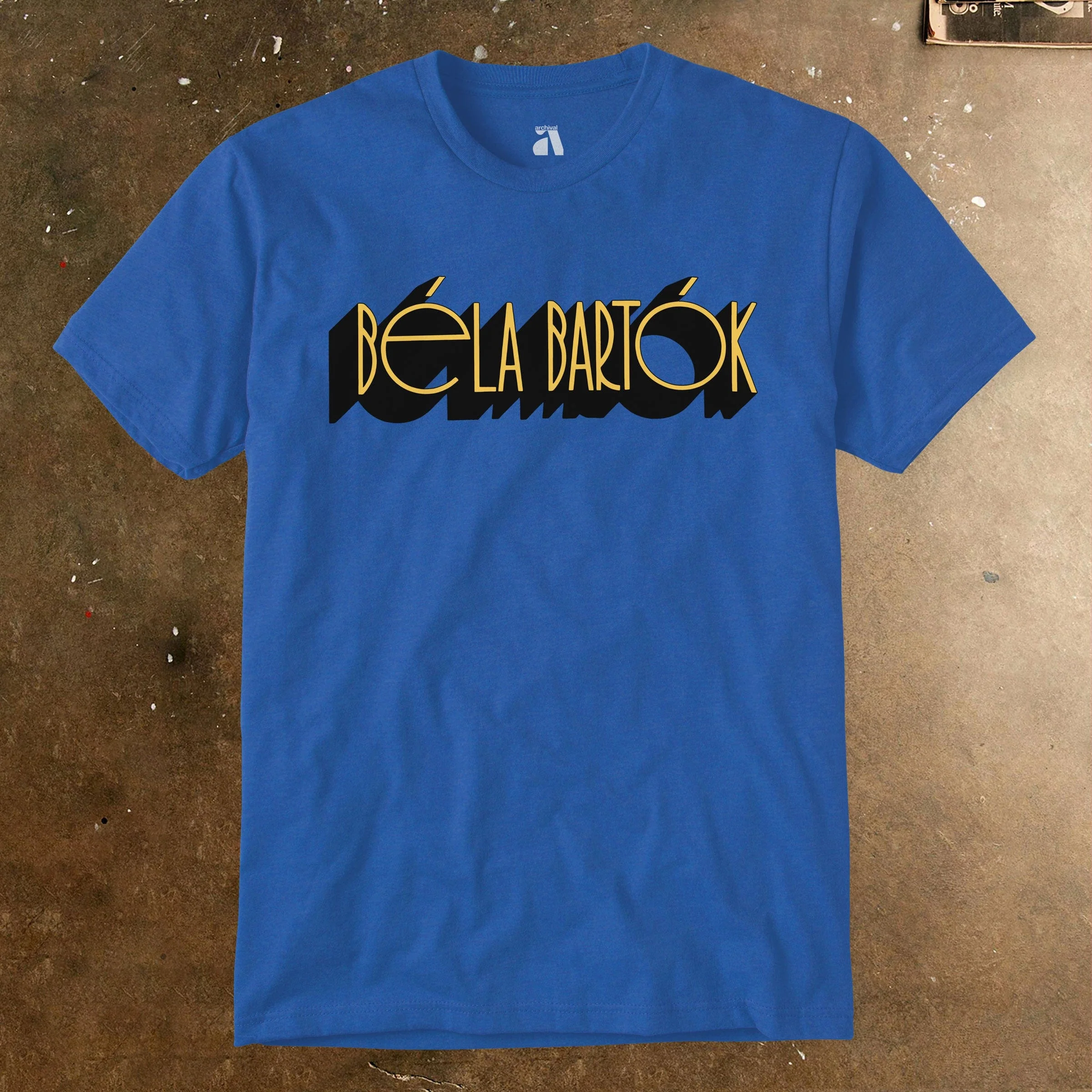 Béla Bartók: Wordmark T-Shirt - Image 9