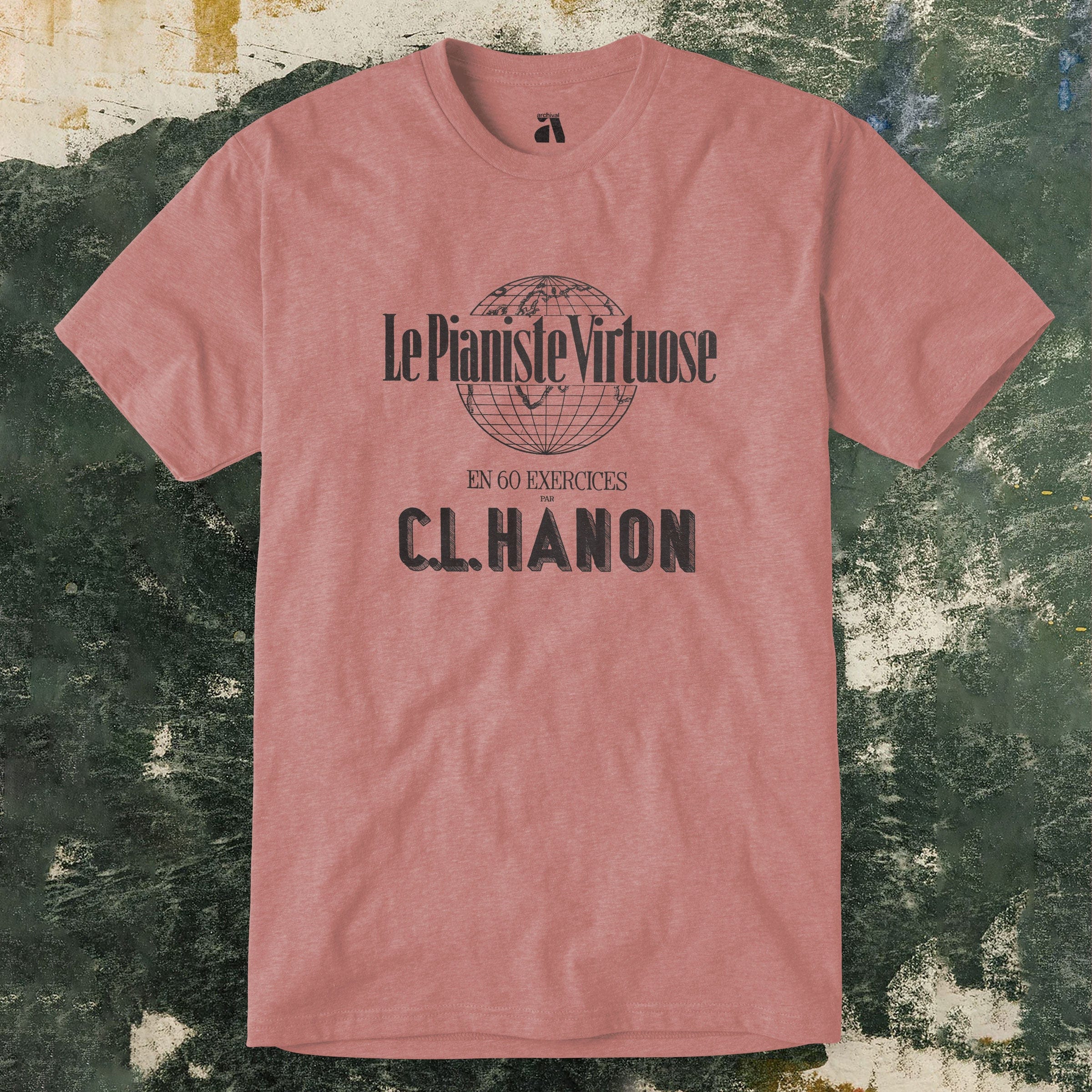 C.L. Hanon: Le Pianiste Virtuose T-Shirt - Image 3
