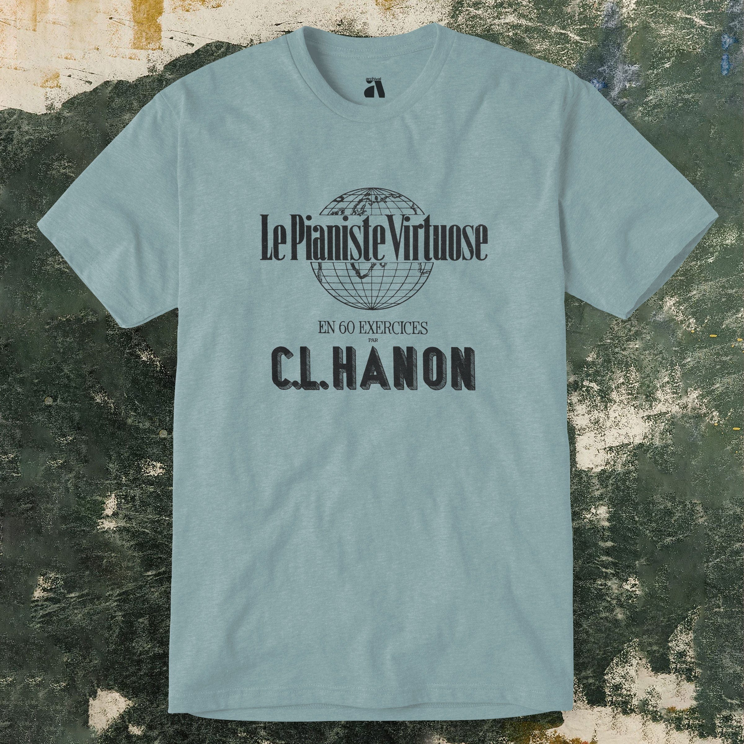 C.L. Hanon: Le Pianiste Virtuose T-Shirt - Image 9