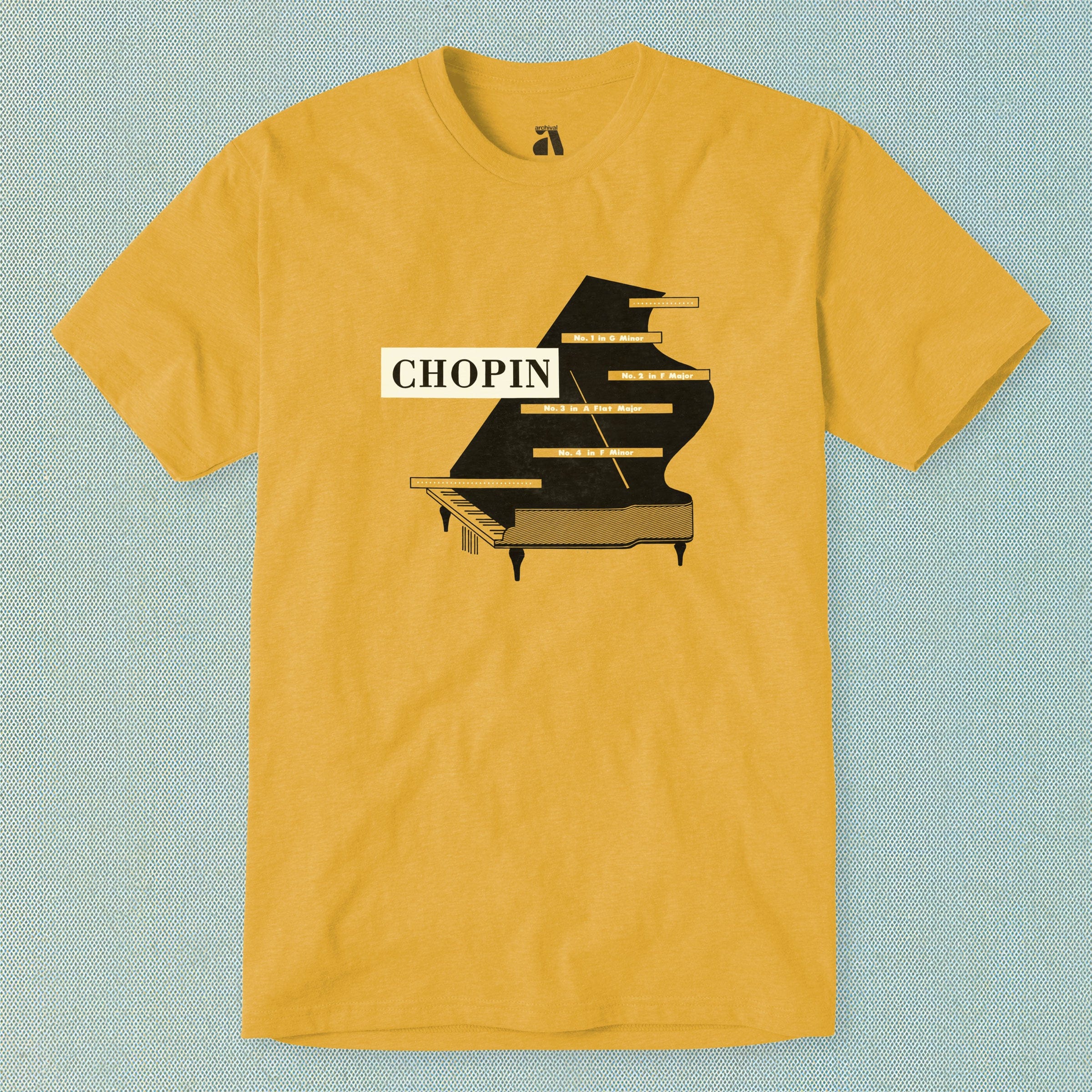 Chopin: Piano Ballades T-Shirt - Image 5