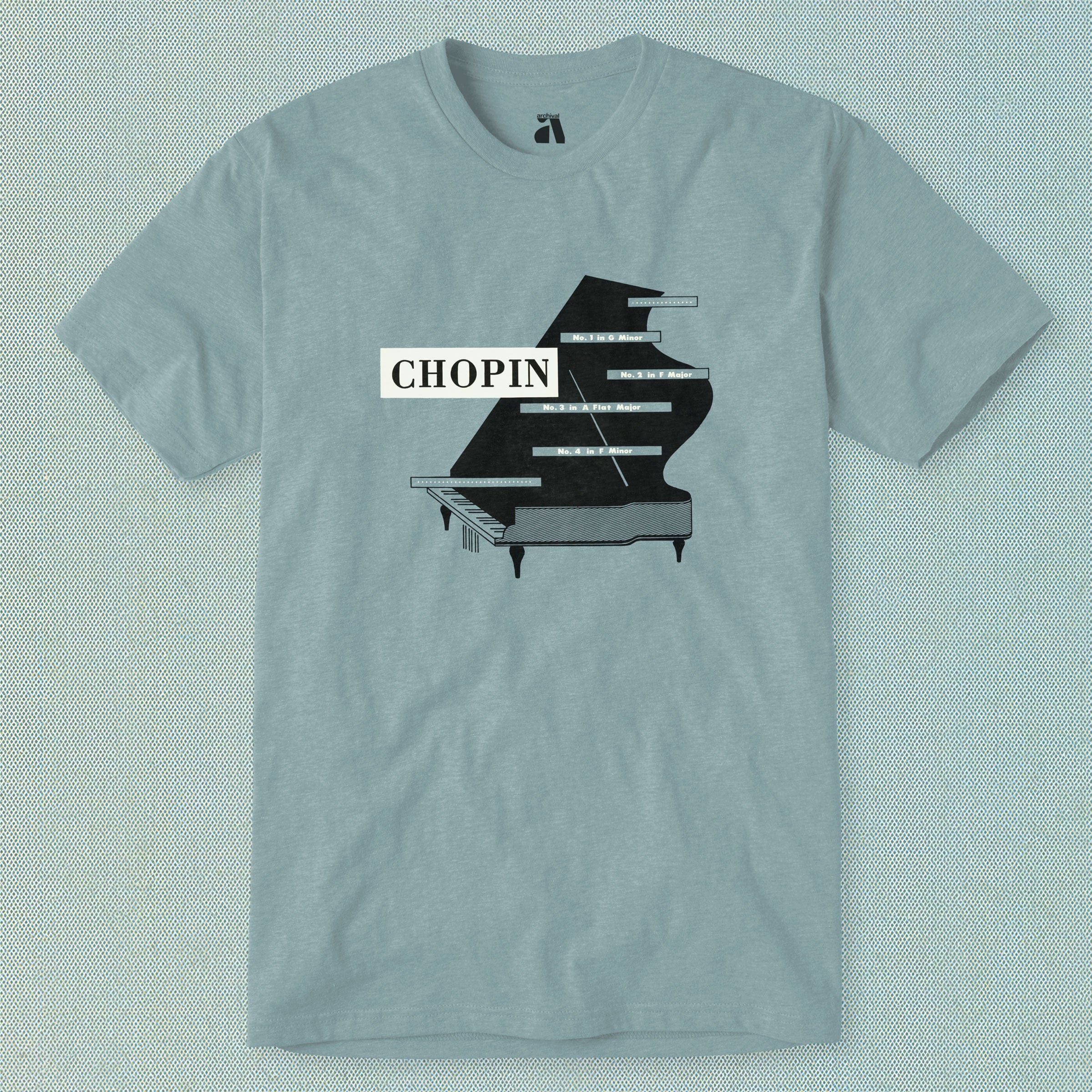 Chopin: Piano Ballades T-Shirt - Image 9