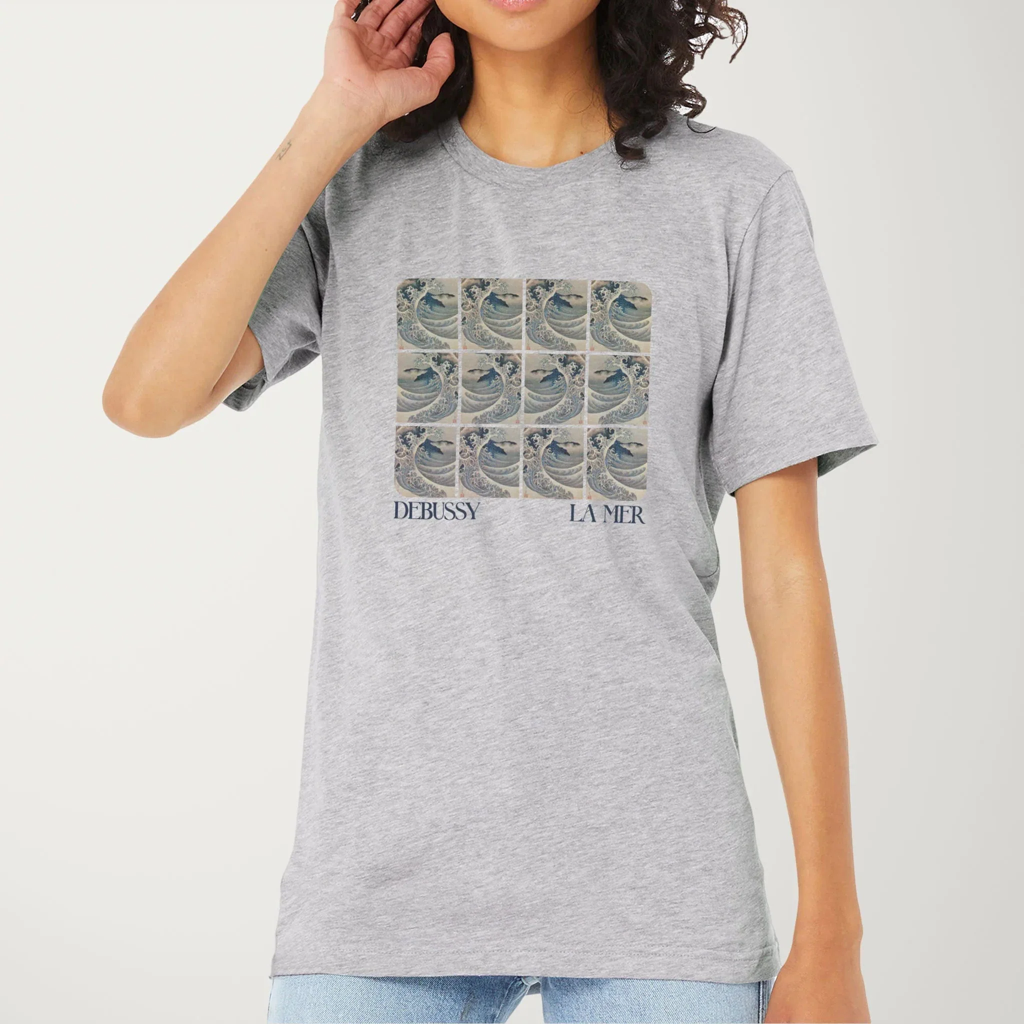 Claude Debussy: La Mer T-Shirt - Image 11