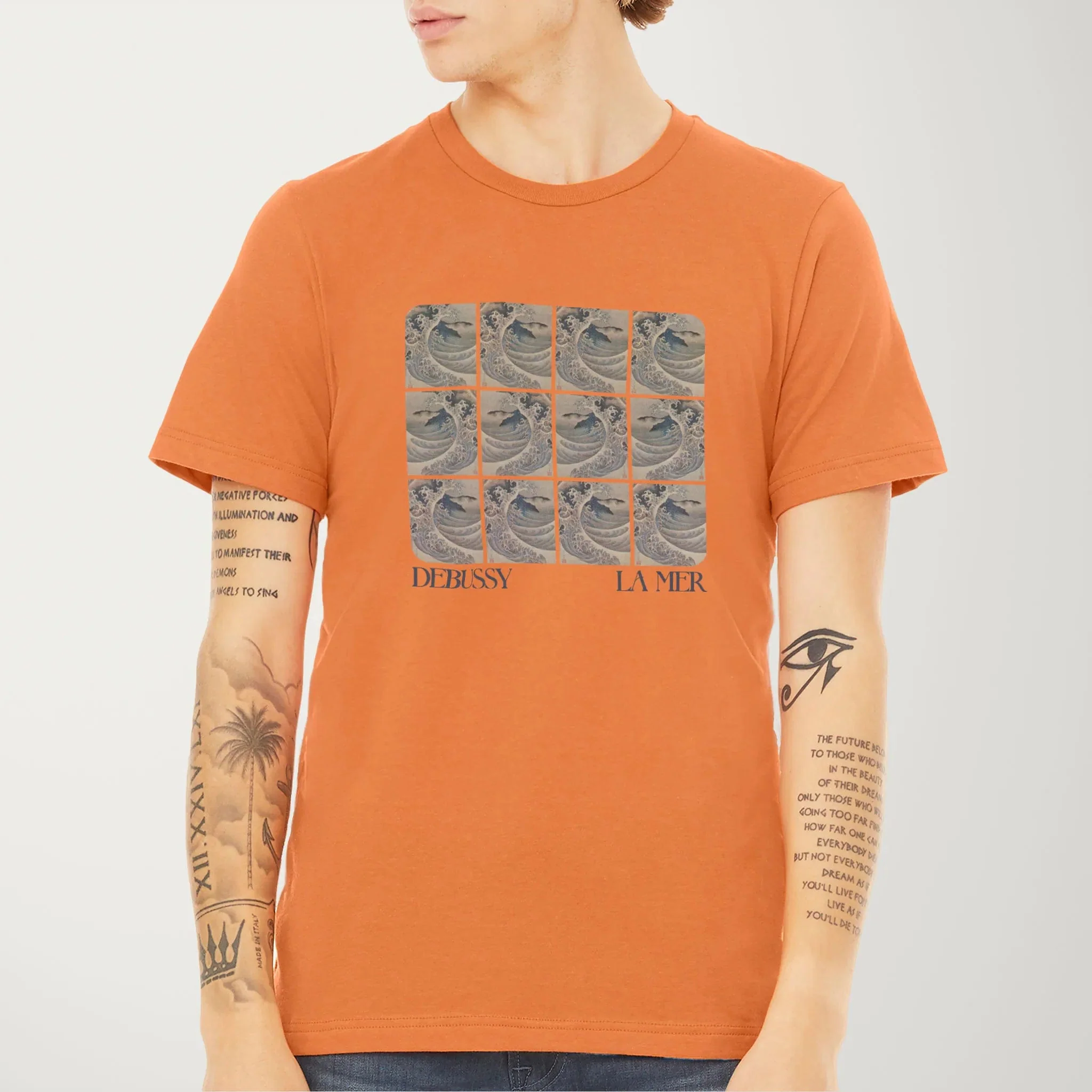 Claude Debussy: La Mer T-Shirt - Image 15