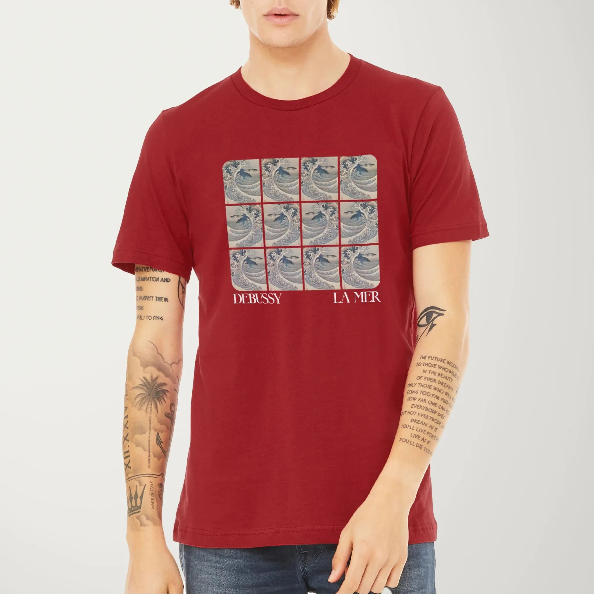 Claude Debussy: La Mer T-Shirt - Image 19