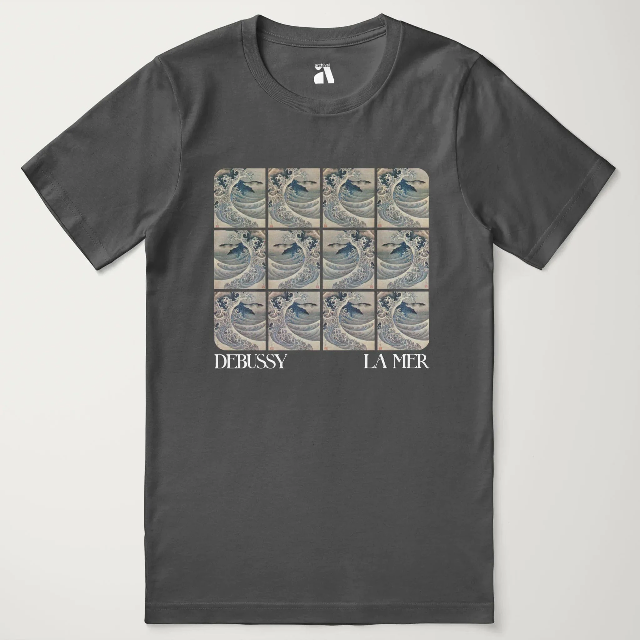 Claude Debussy: La Mer T-Shirt - Image 5