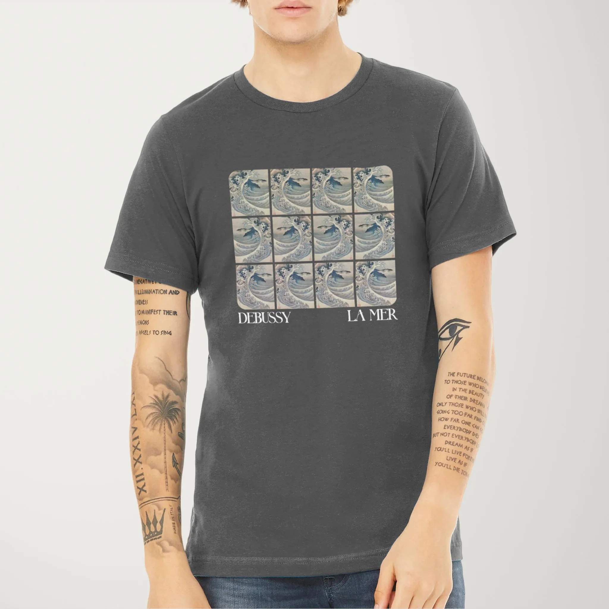 Claude Debussy: La Mer T-Shirt - Image 7