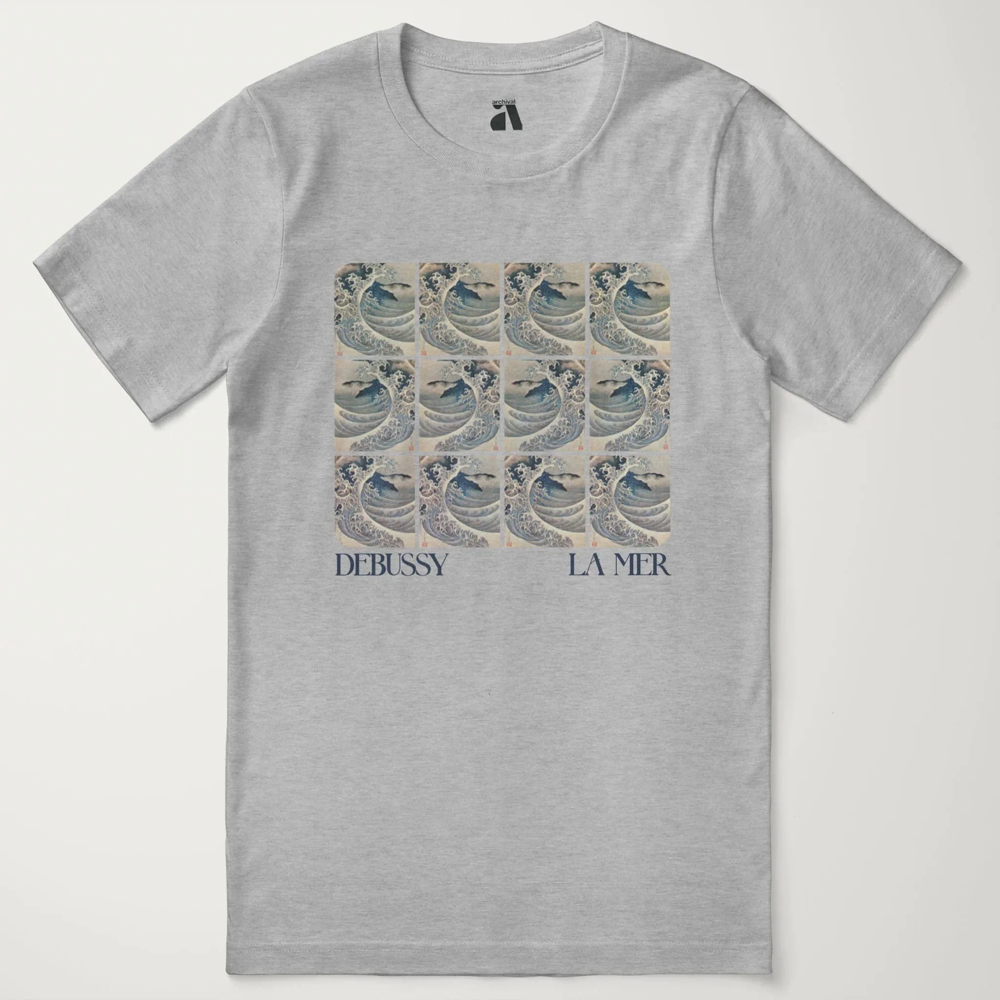 Claude Debussy: La Mer T-Shirt - Image 9