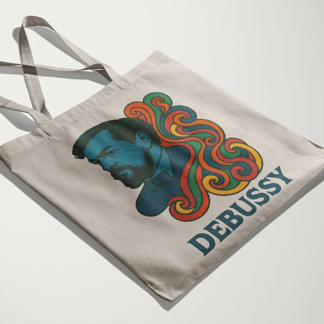 Debussy: Tone Poem Canvas Tote - Image 2