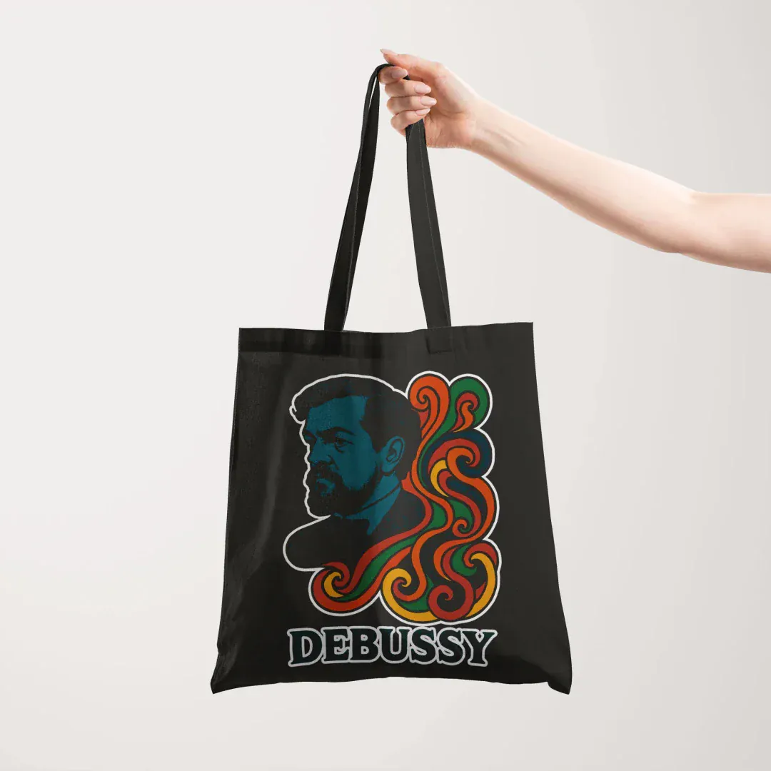 Debussy: Tone Poem Canvas Tote - Image 6