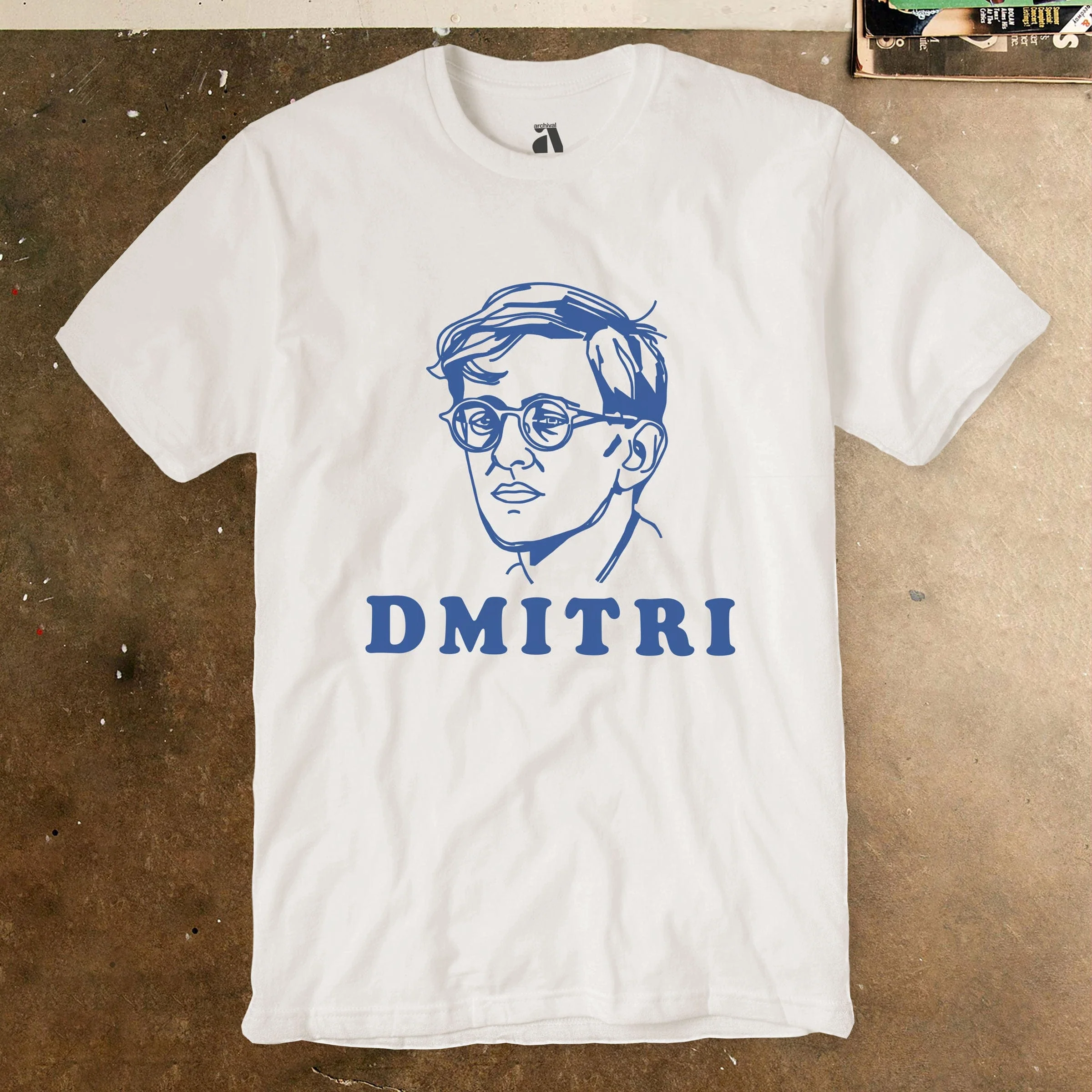 Dmitri Shostakovich: Letraset T-Shirt