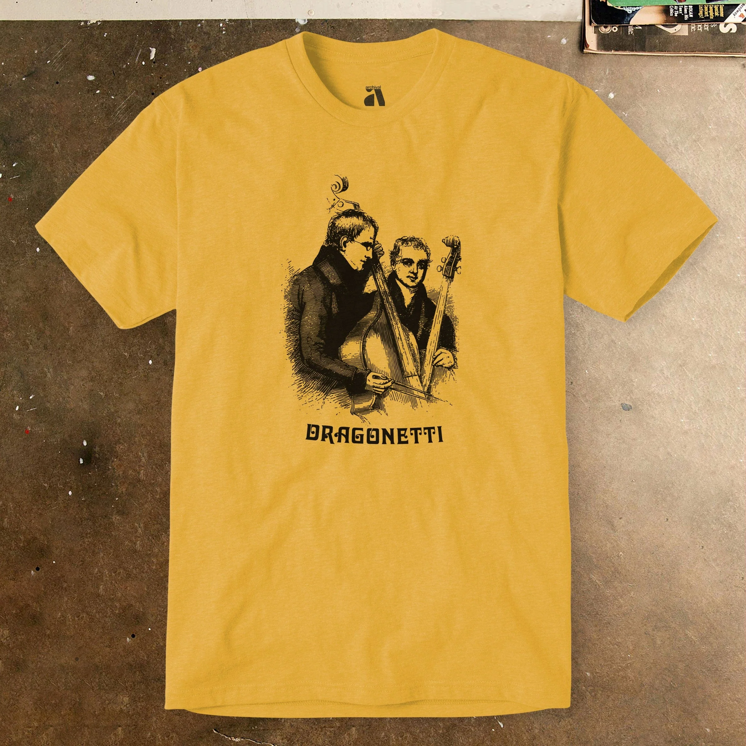 Domenico Dragonetti: Virtuoso T-Shirt - Image 3