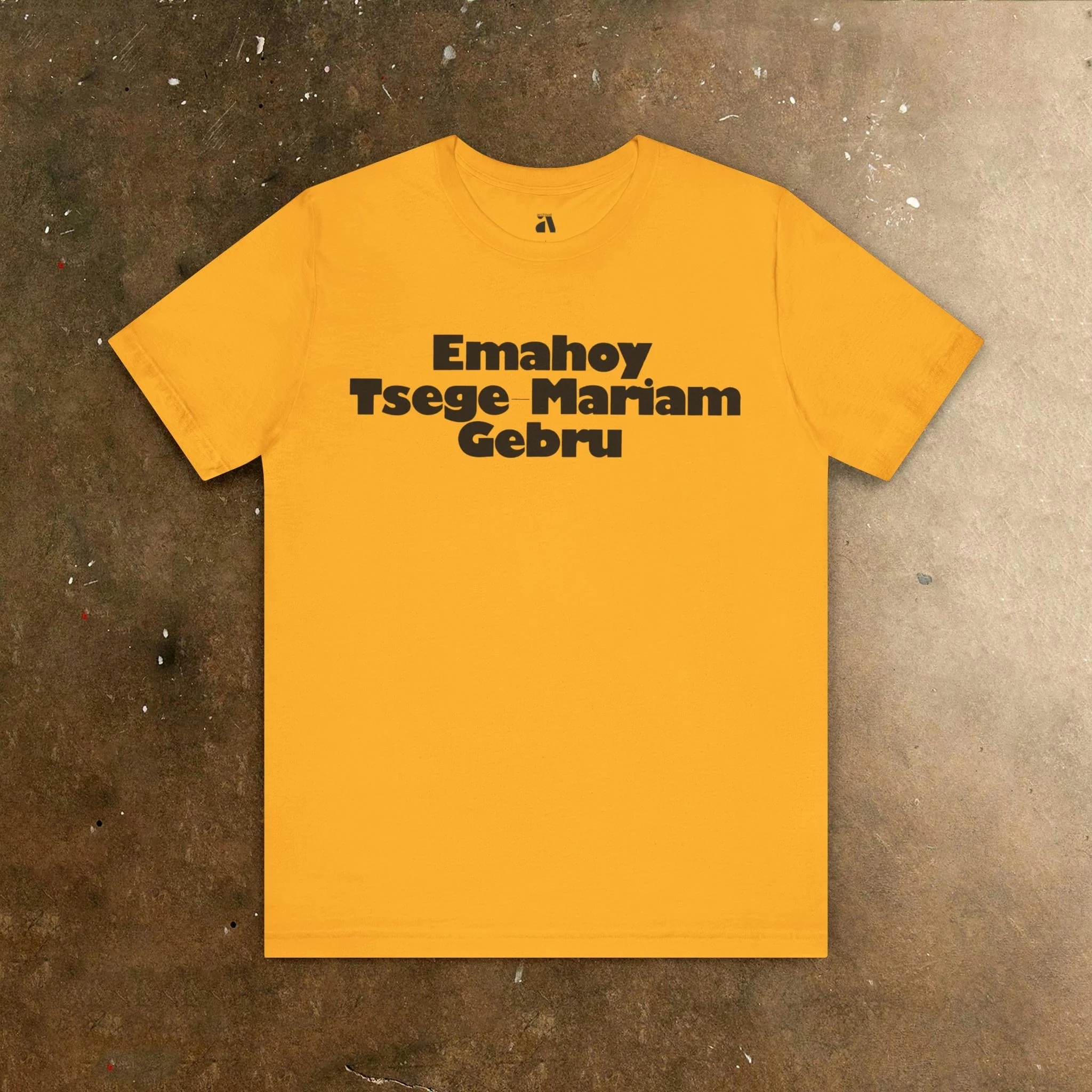 Emahoy Tsege-Miriam Gebru: Emblem T-Shirt - Image 5