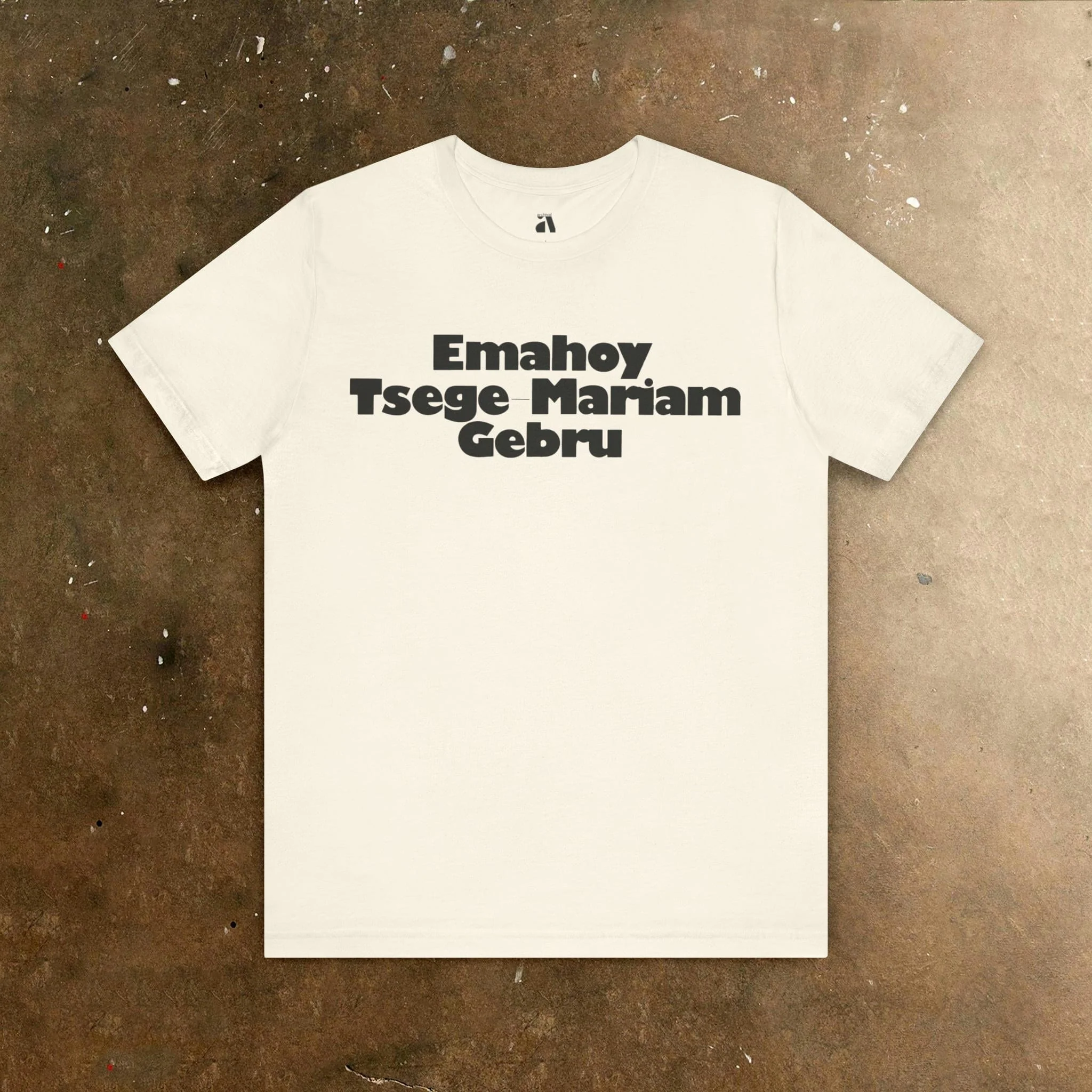 Emahoy Tsege-Miriam Gebru: Emblem T-Shirt - Image 7
