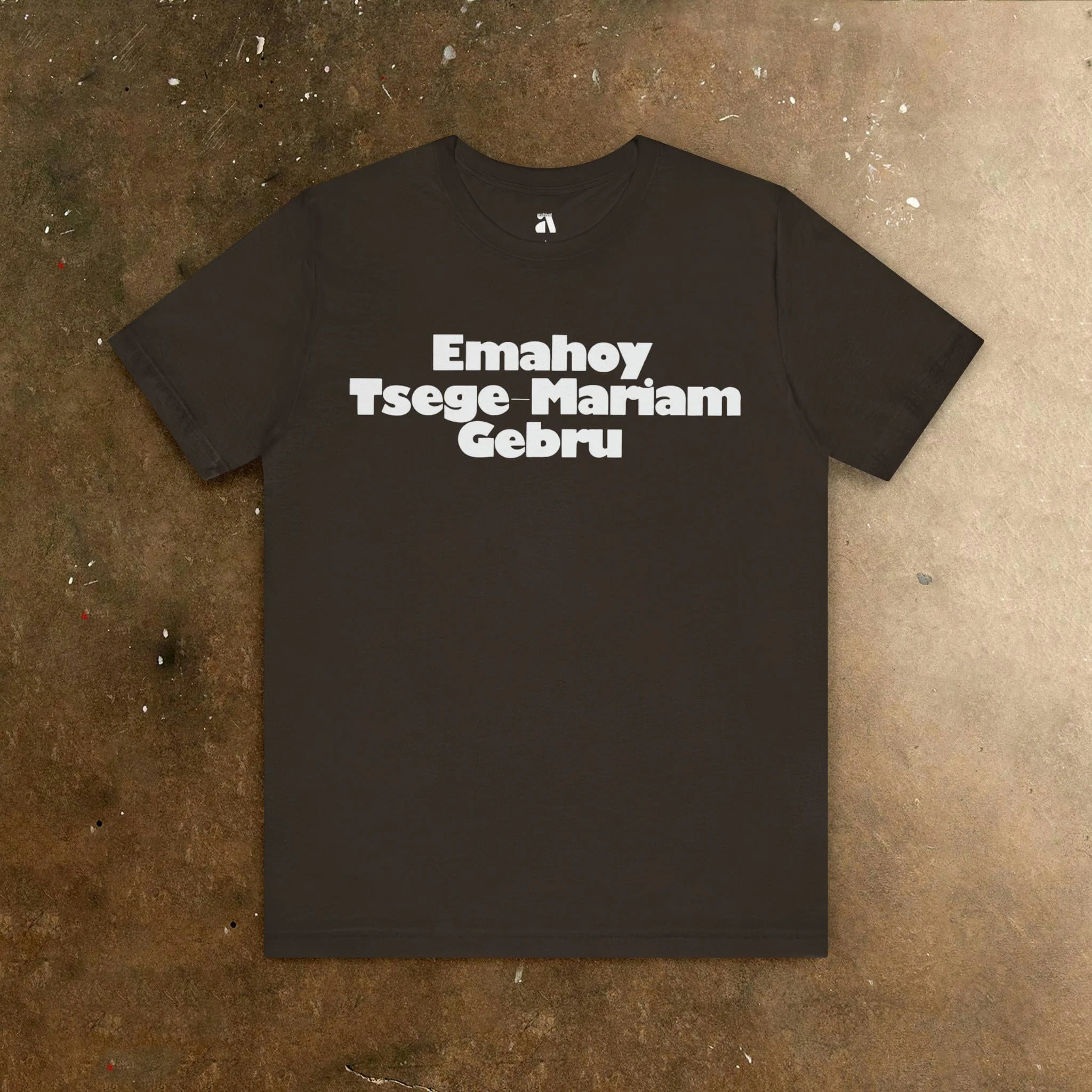 Emahoy Tsege-Miriam Gebru: Emblem T-Shirt - Image 9