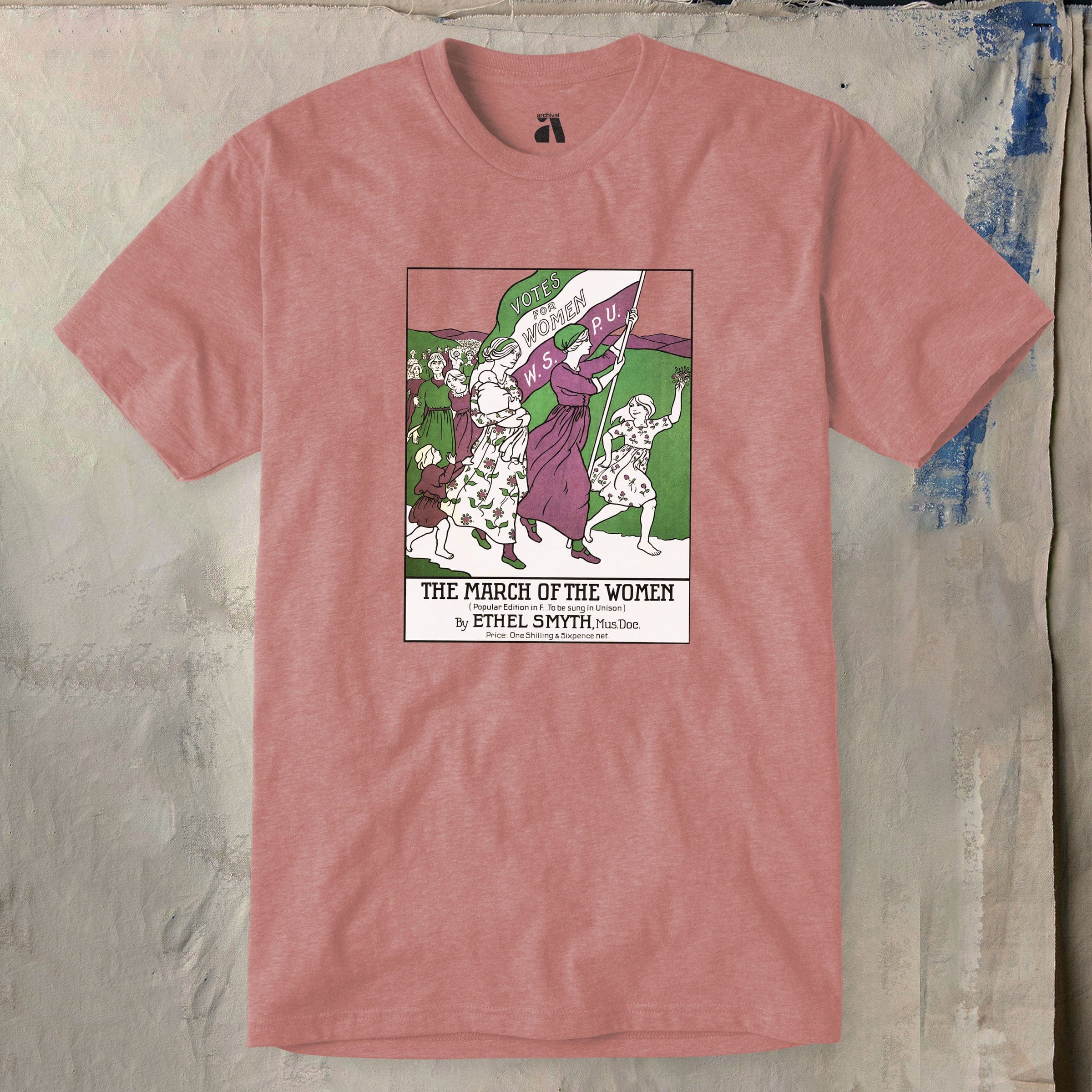 Ethel Smyth: March of the Women T-Shirt - Image 3