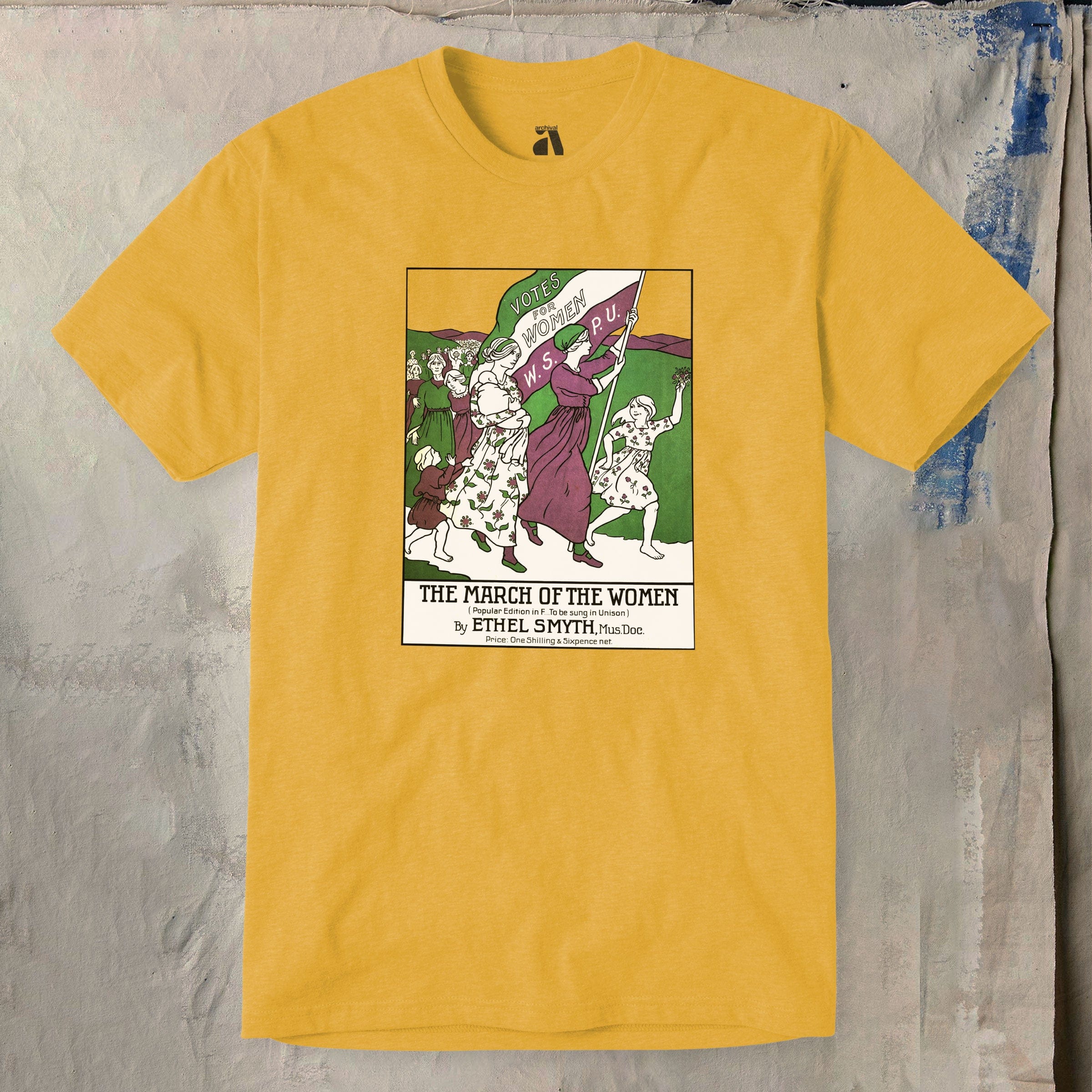 Ethel Smyth: March of the Women T-Shirt - Image 5
