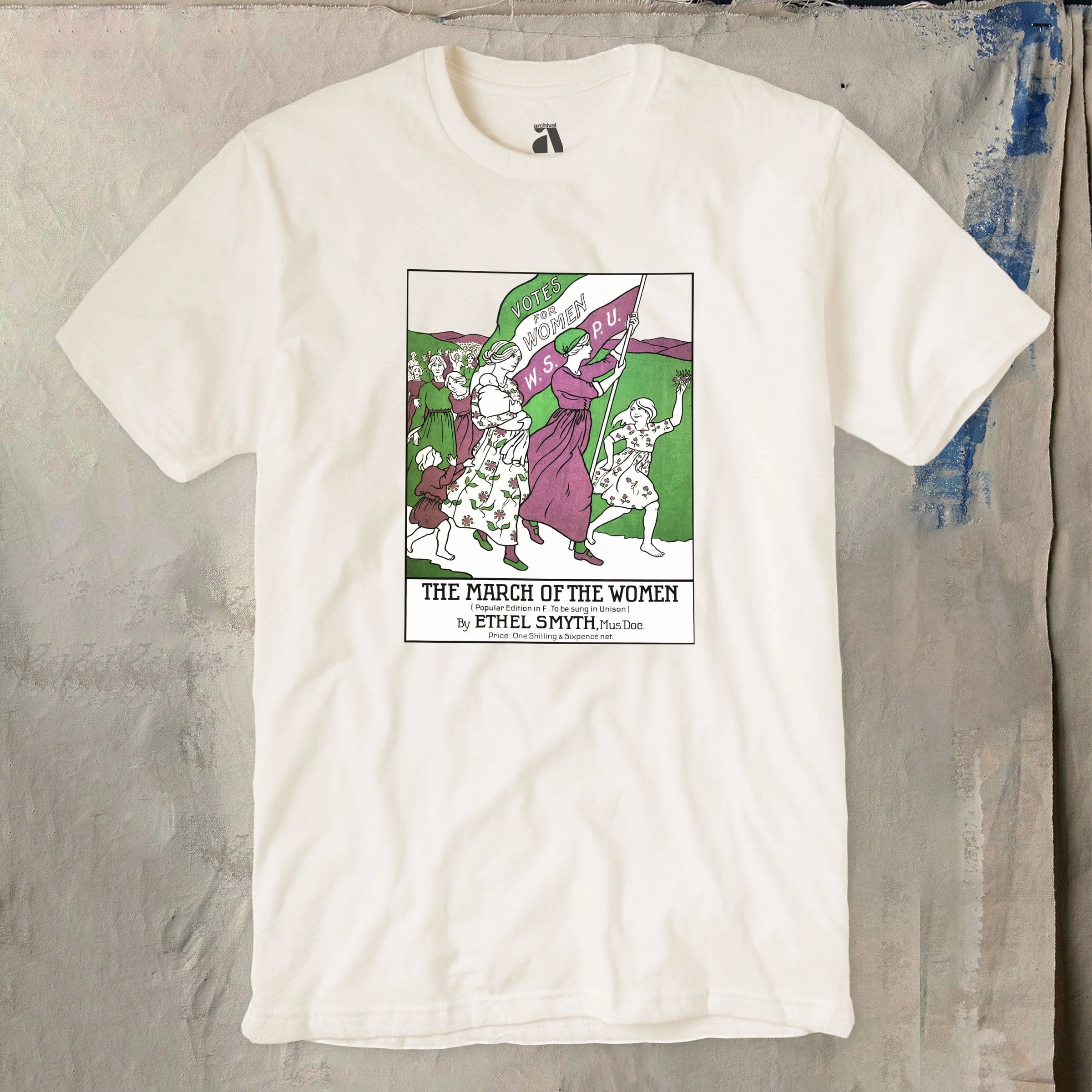 Ethel Smyth: March of the Women T-Shirt - Image 7