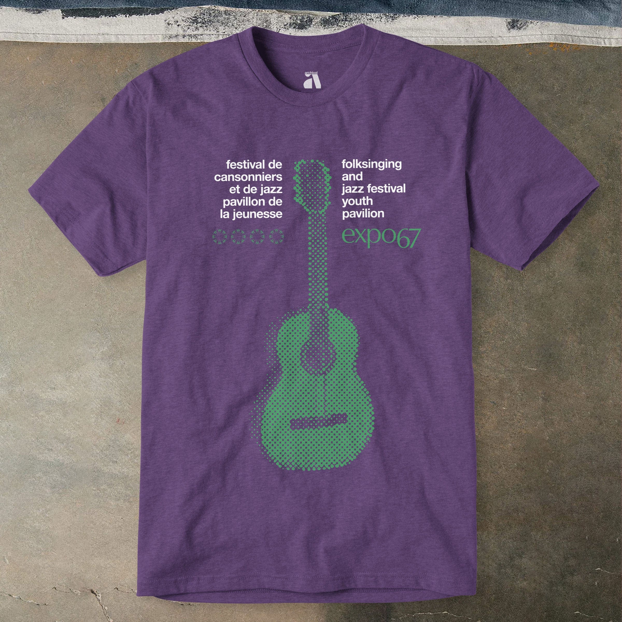 Expo 67: Folksinging & Jazz Festival T-Shirt - Image 7