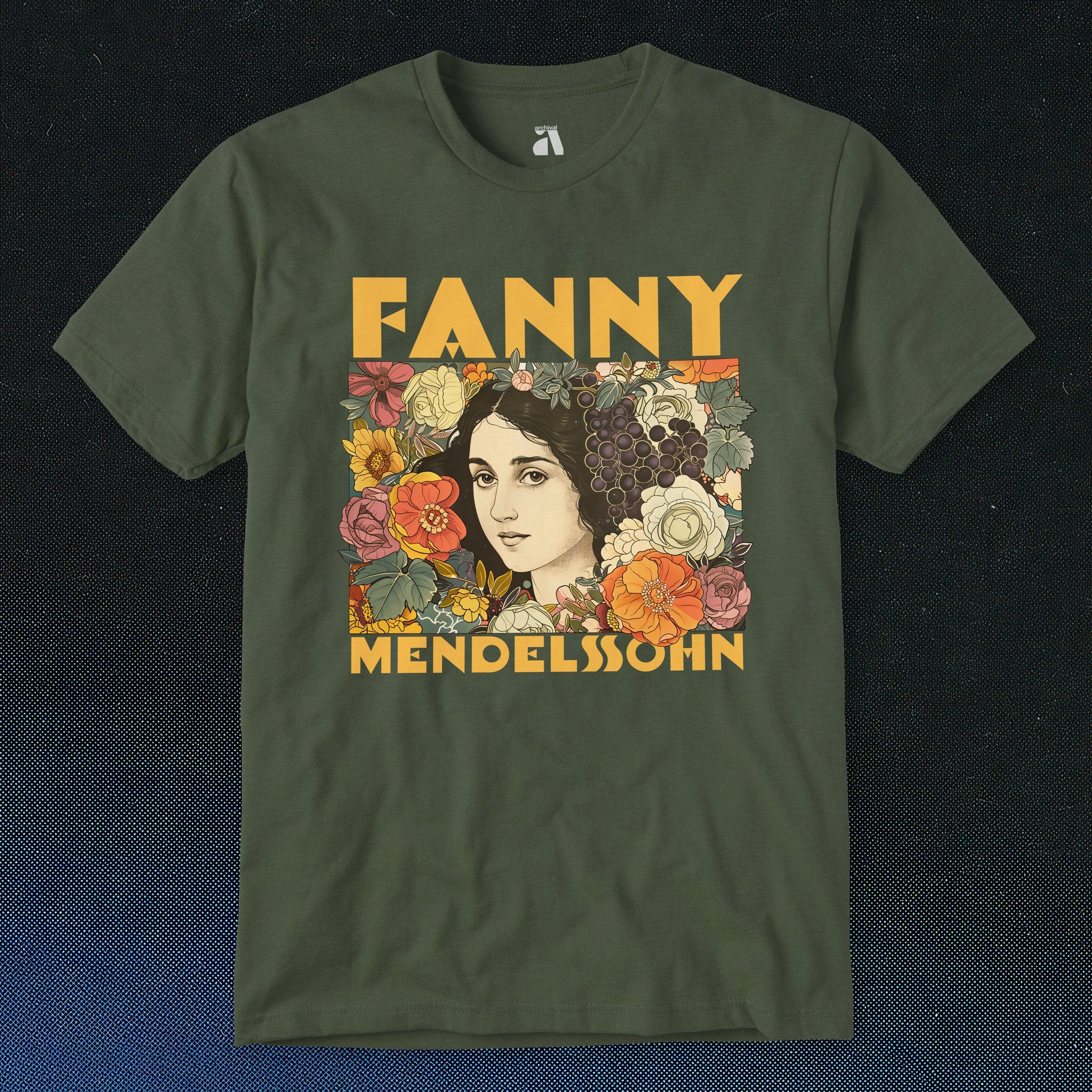 Fanny Mendelssohn: Illustrated T-Shirt - Image 11