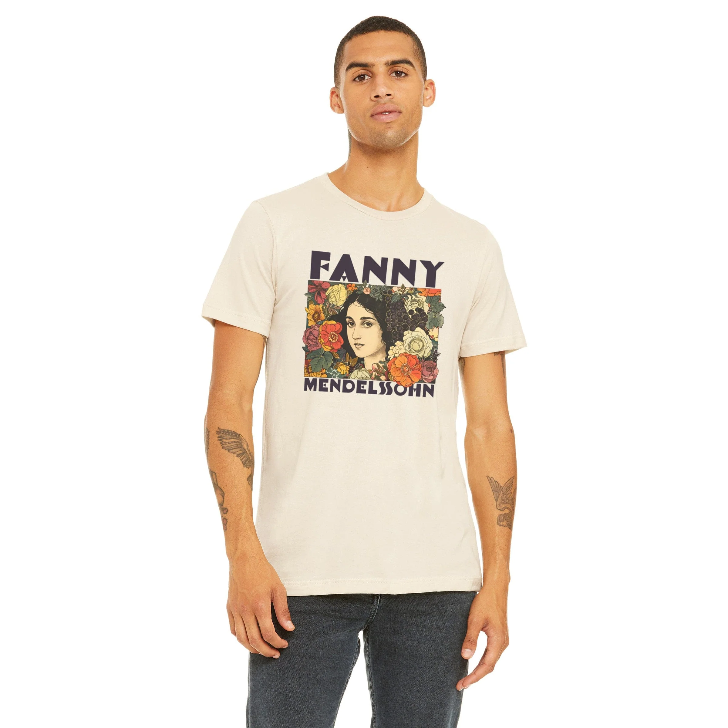 Fanny Mendelssohn: Illustrated T-Shirt - Image 2