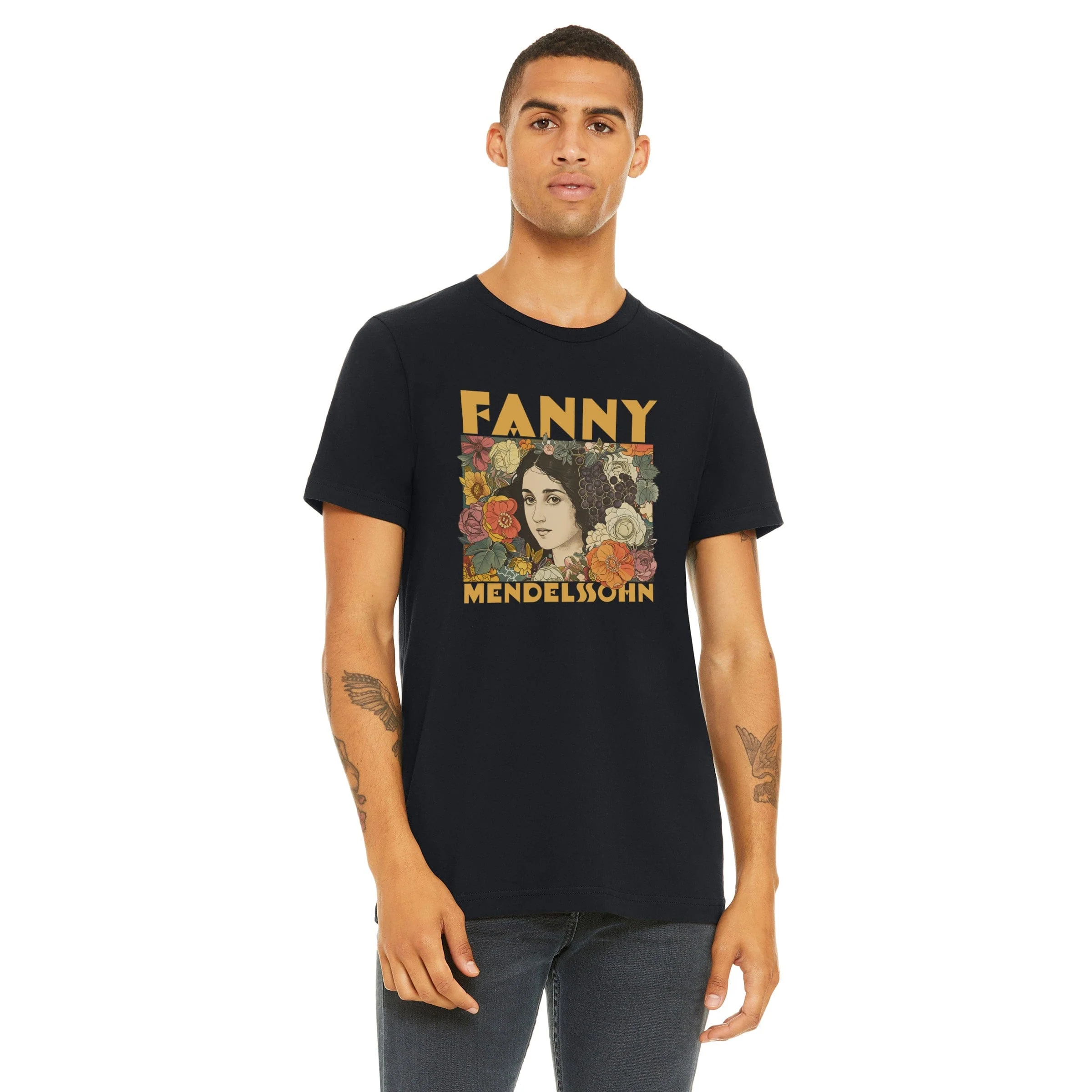 Fanny Mendelssohn: Illustrated T-Shirt - Image 4