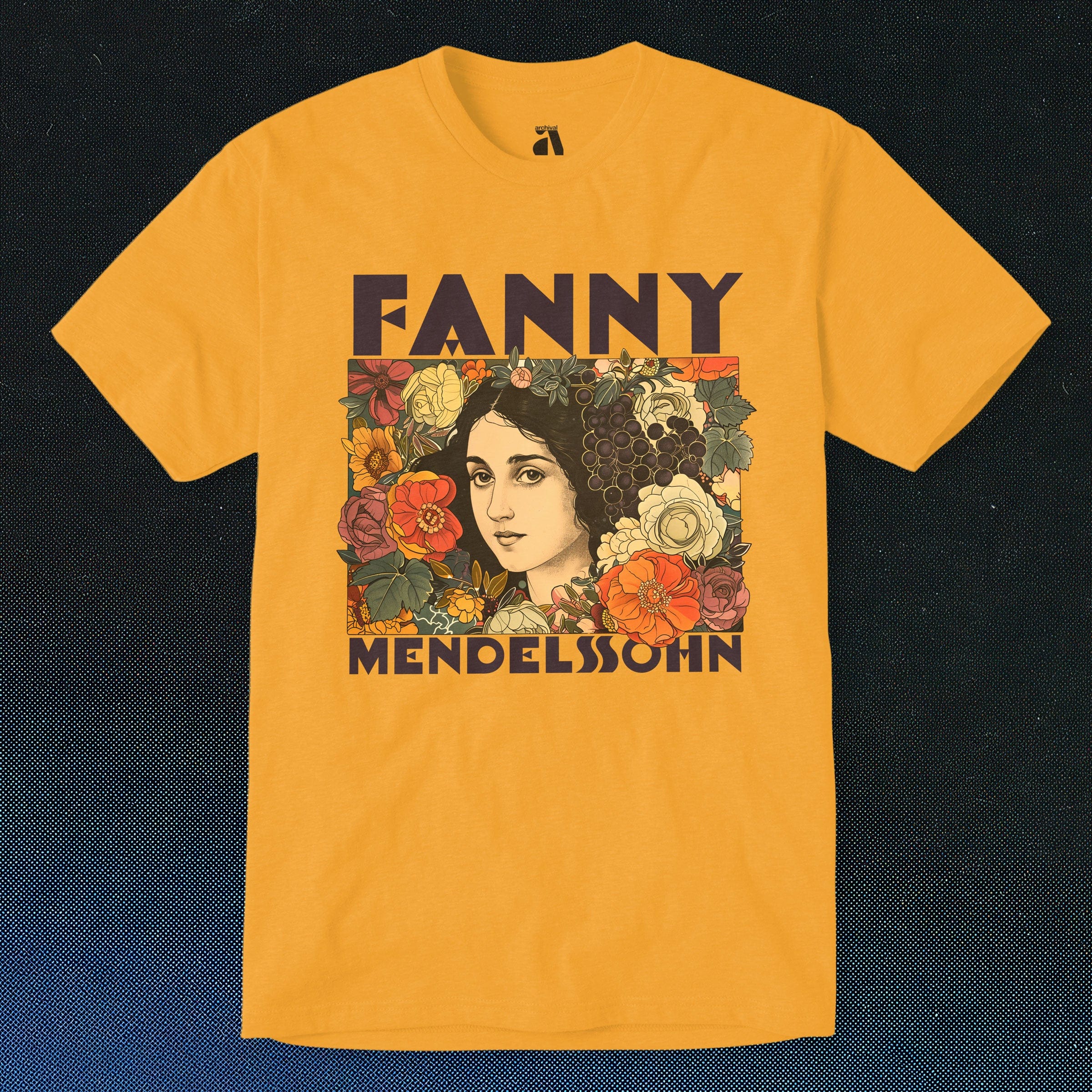 Fanny Mendelssohn: Illustrated T-Shirt - Image 5