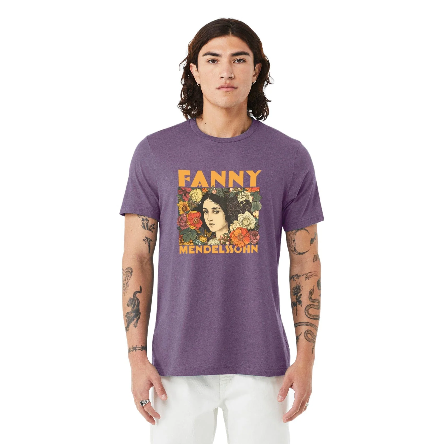 Fanny Mendelssohn: Illustrated T-Shirt - Image 8