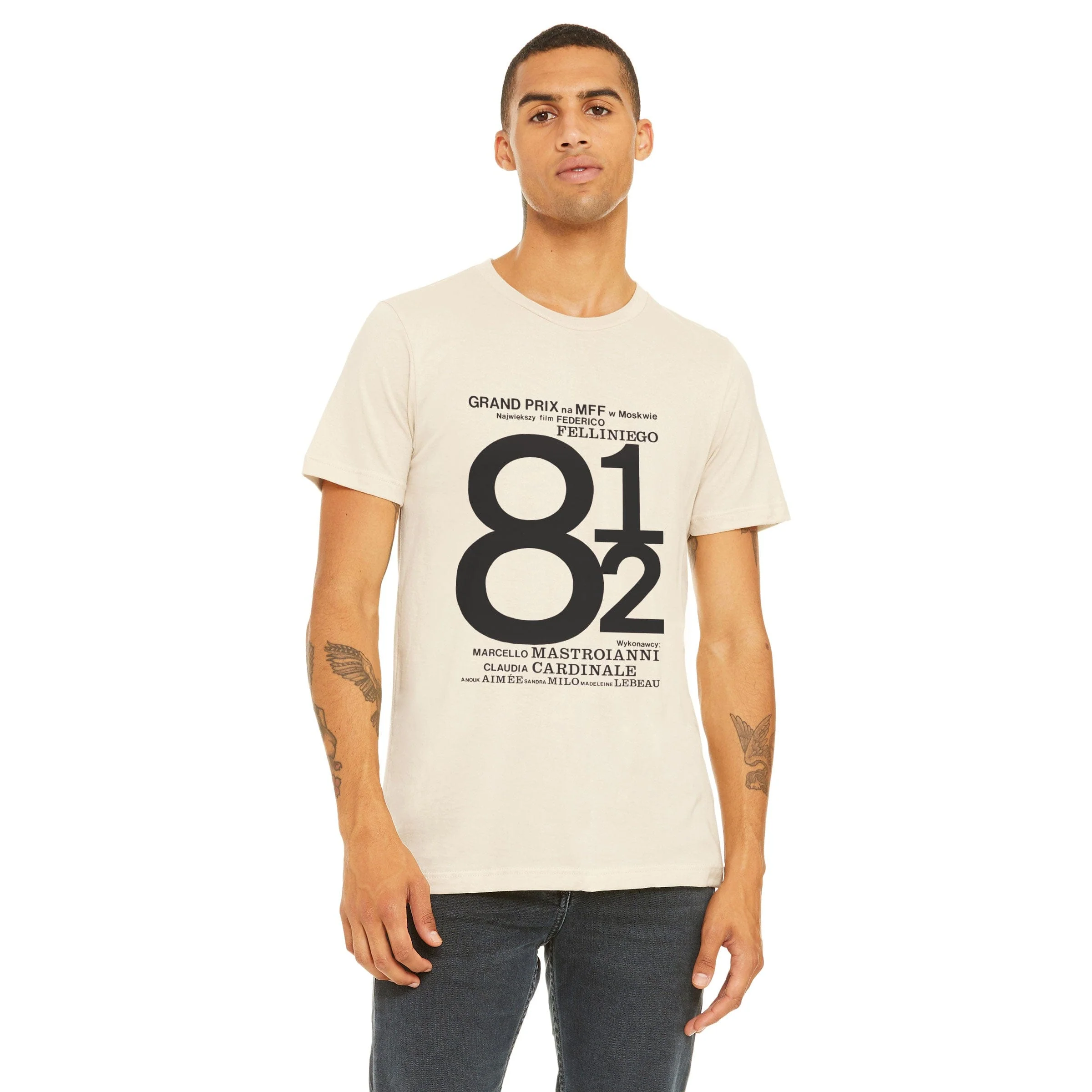 Fellini: "8 1/2" Moscow Film Fest T-Shirt - Image 12