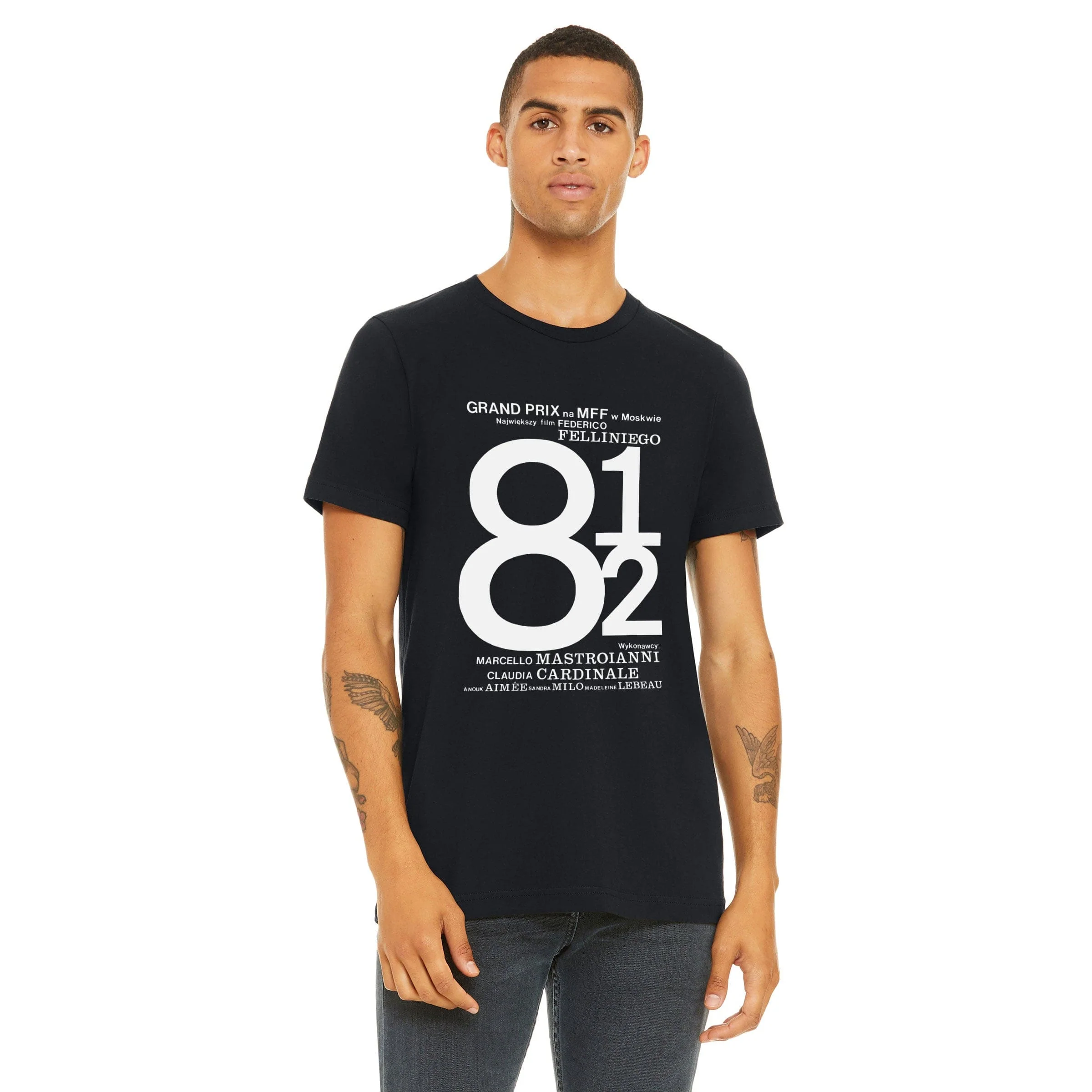 Fellini: "8 1/2" Moscow Film Fest T-Shirt - Image 14