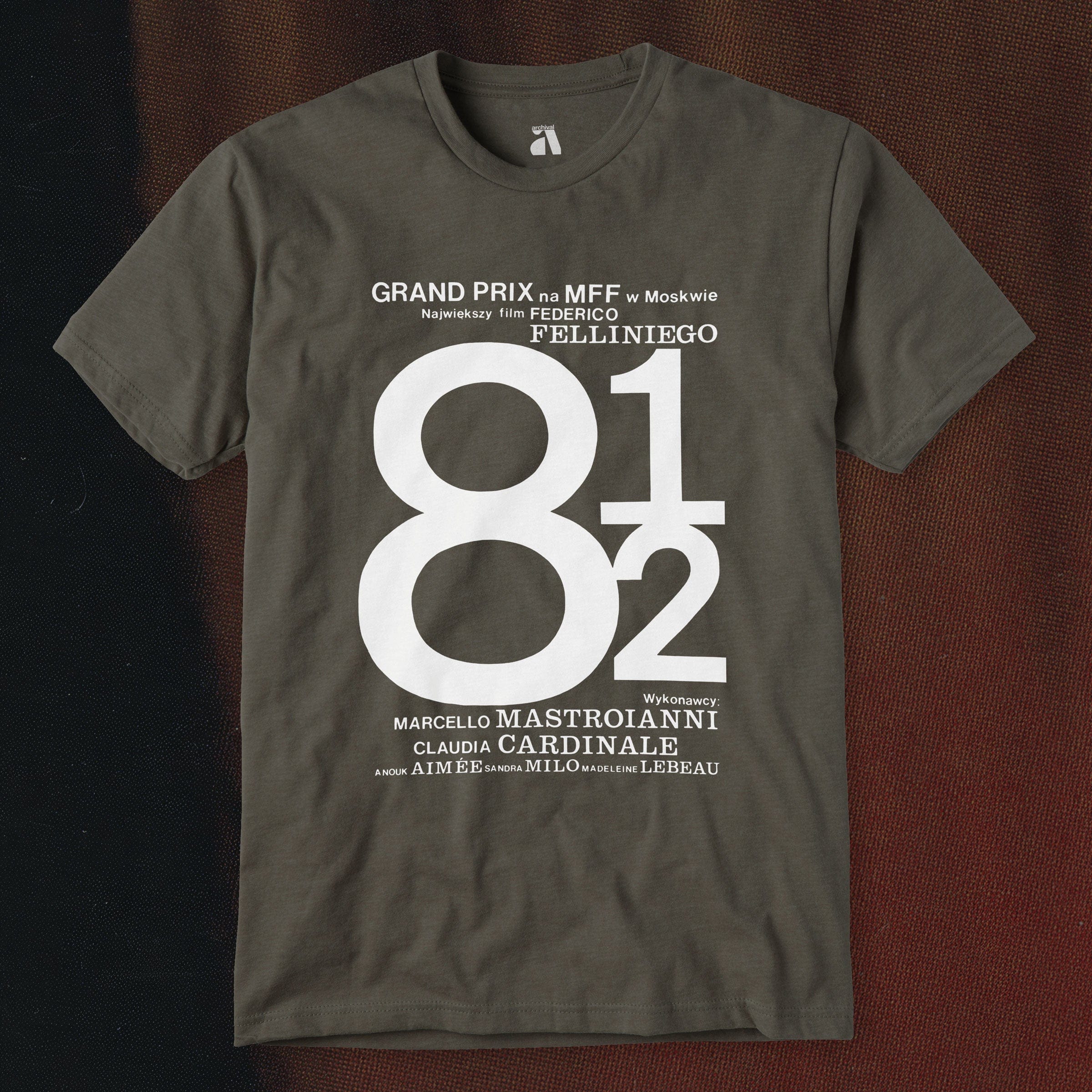 Fellini: "8 1/2" Moscow Film Fest T-Shirt - Image 3