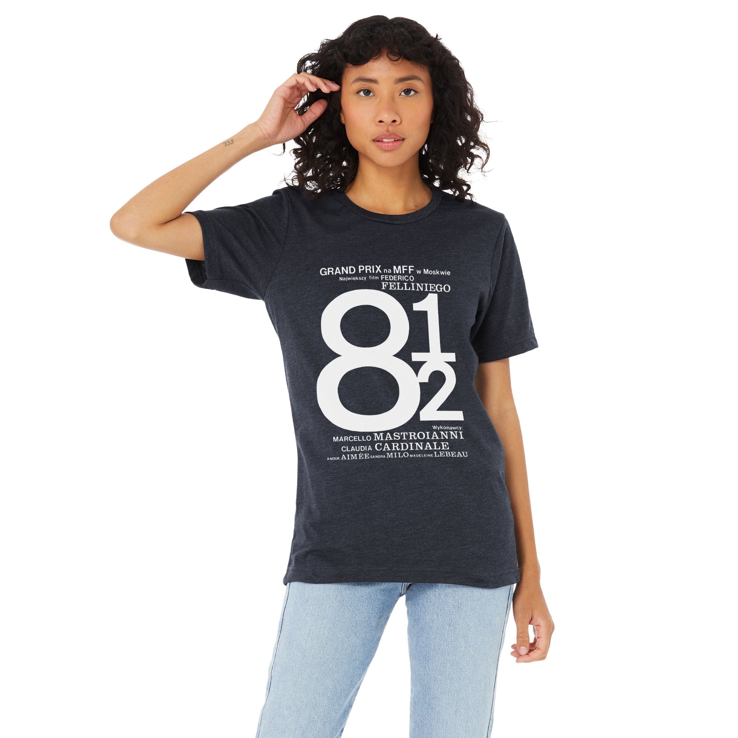 Fellini: "8 1/2" Moscow Film Fest T-Shirt - Image 8