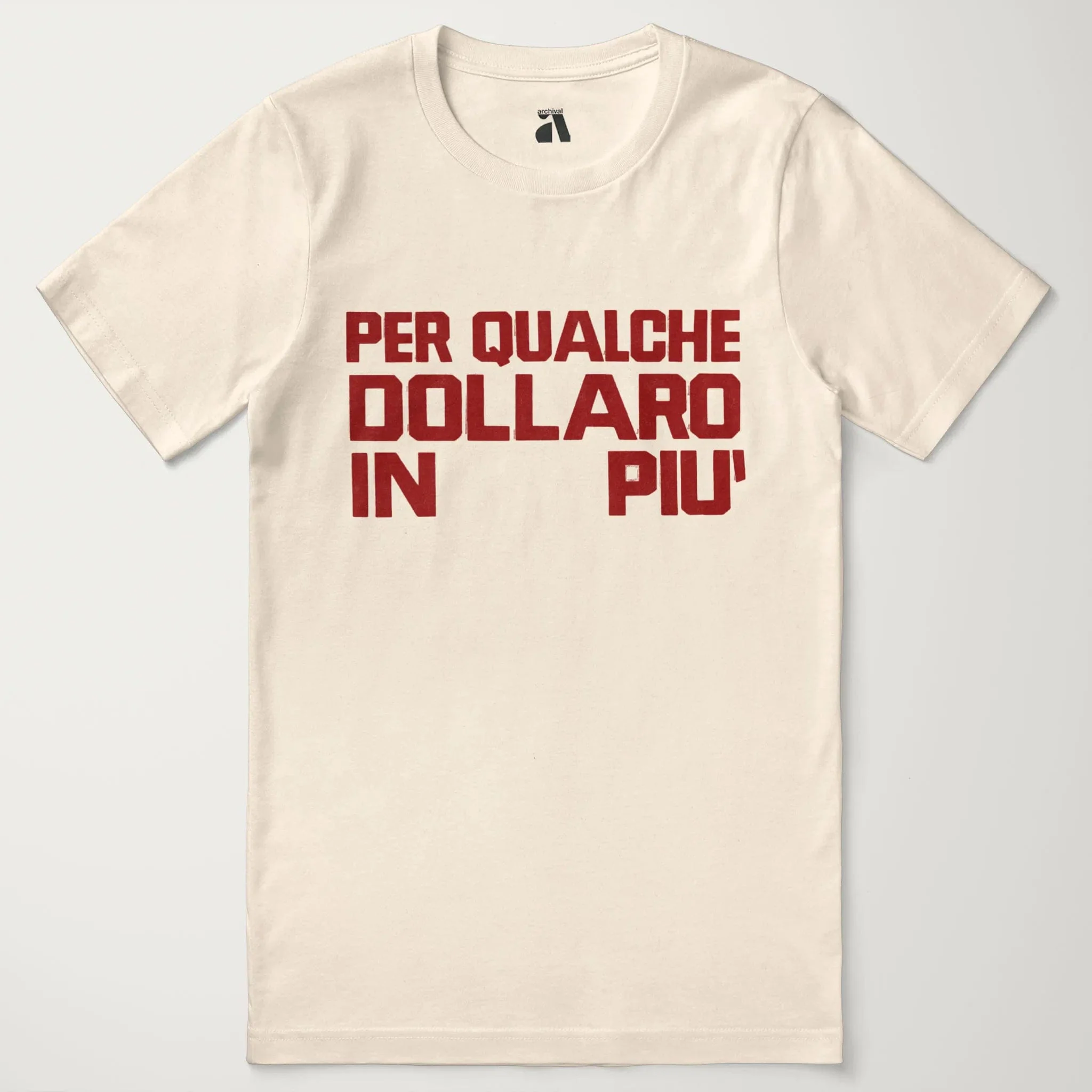 For a Few Dollars More: Italiano T-Shirt - Image 41