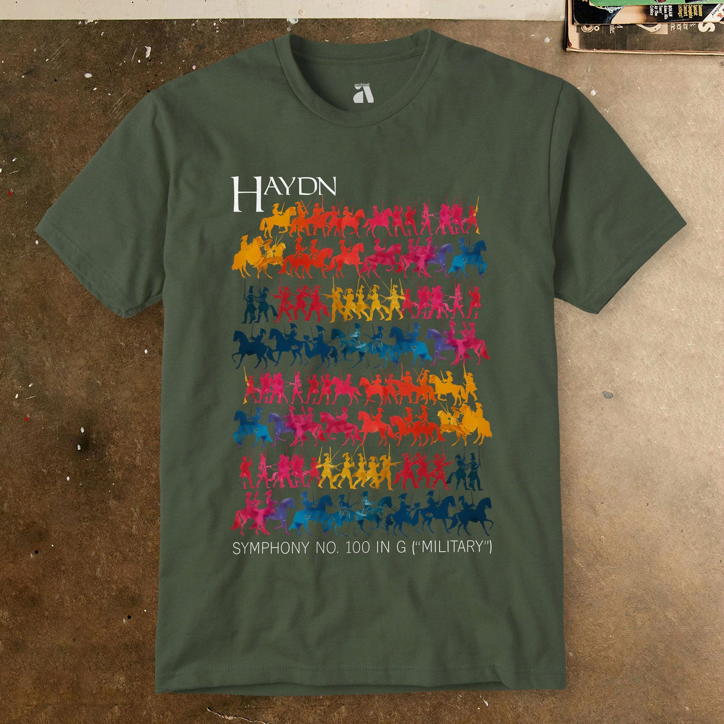 Haydn: Symphony No. 100 T-Shirt - Image 7