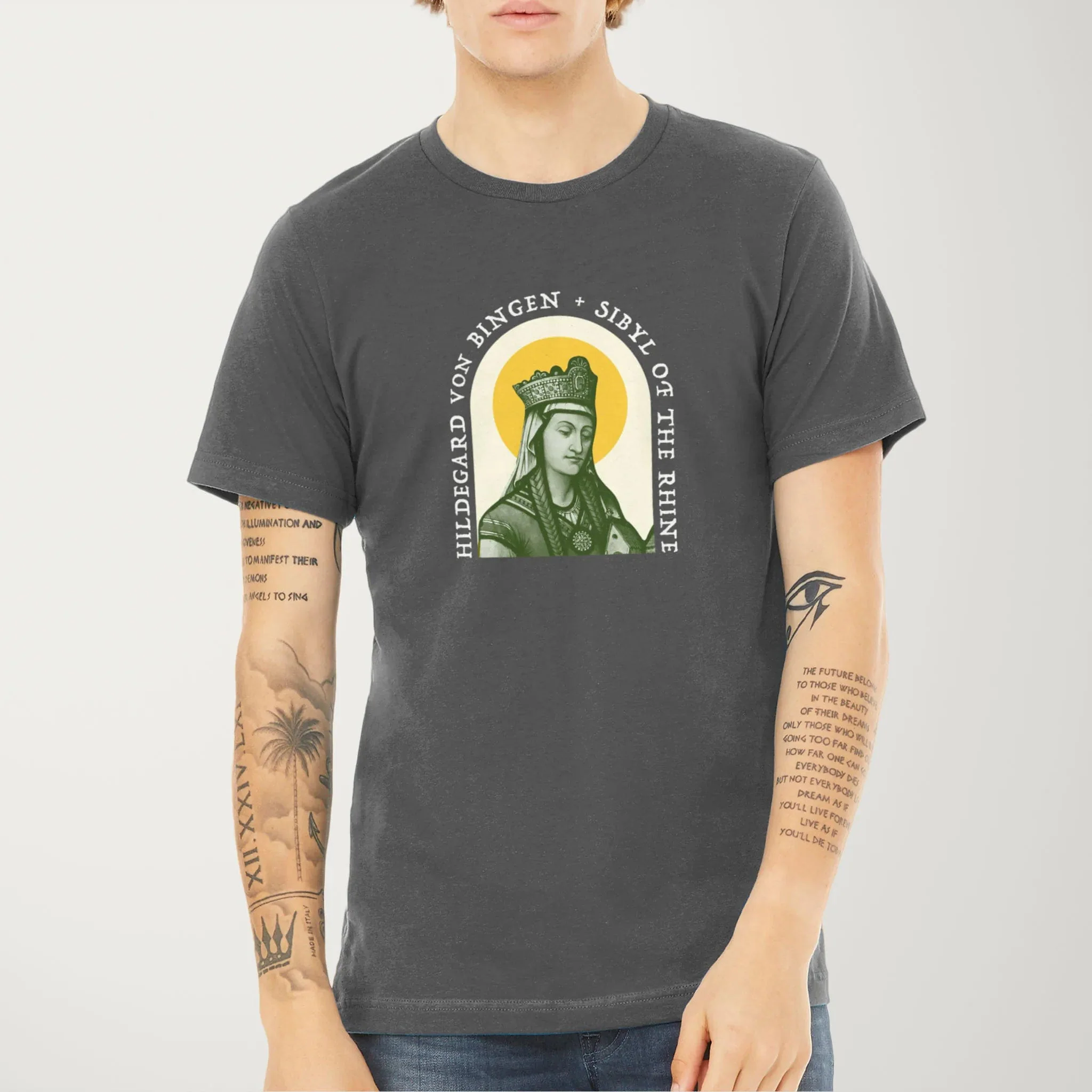 Hildegard von Bingen: Sibyl of the Rhine T-Shirt - Image 7