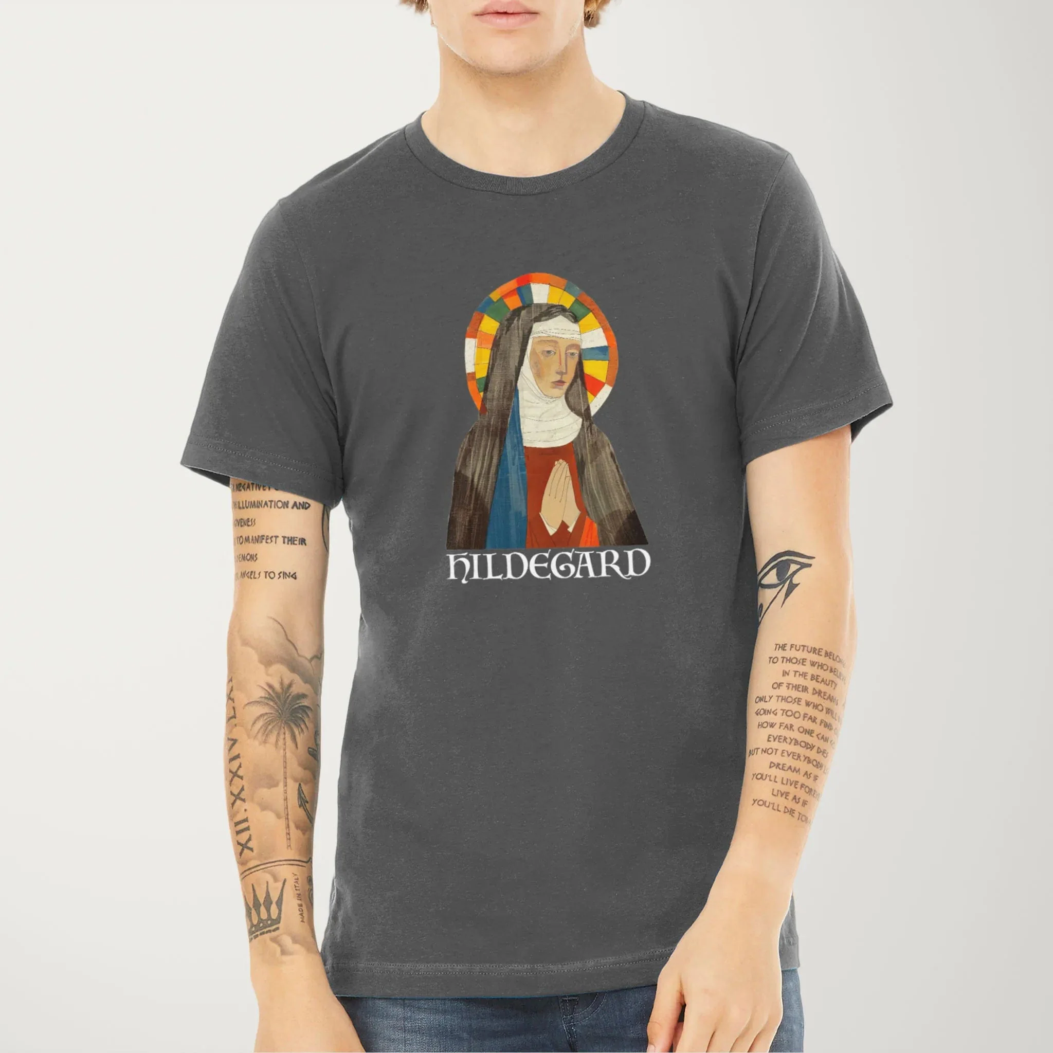 Hildegard von Bingen: The Saint T-Shirt - Image 7
