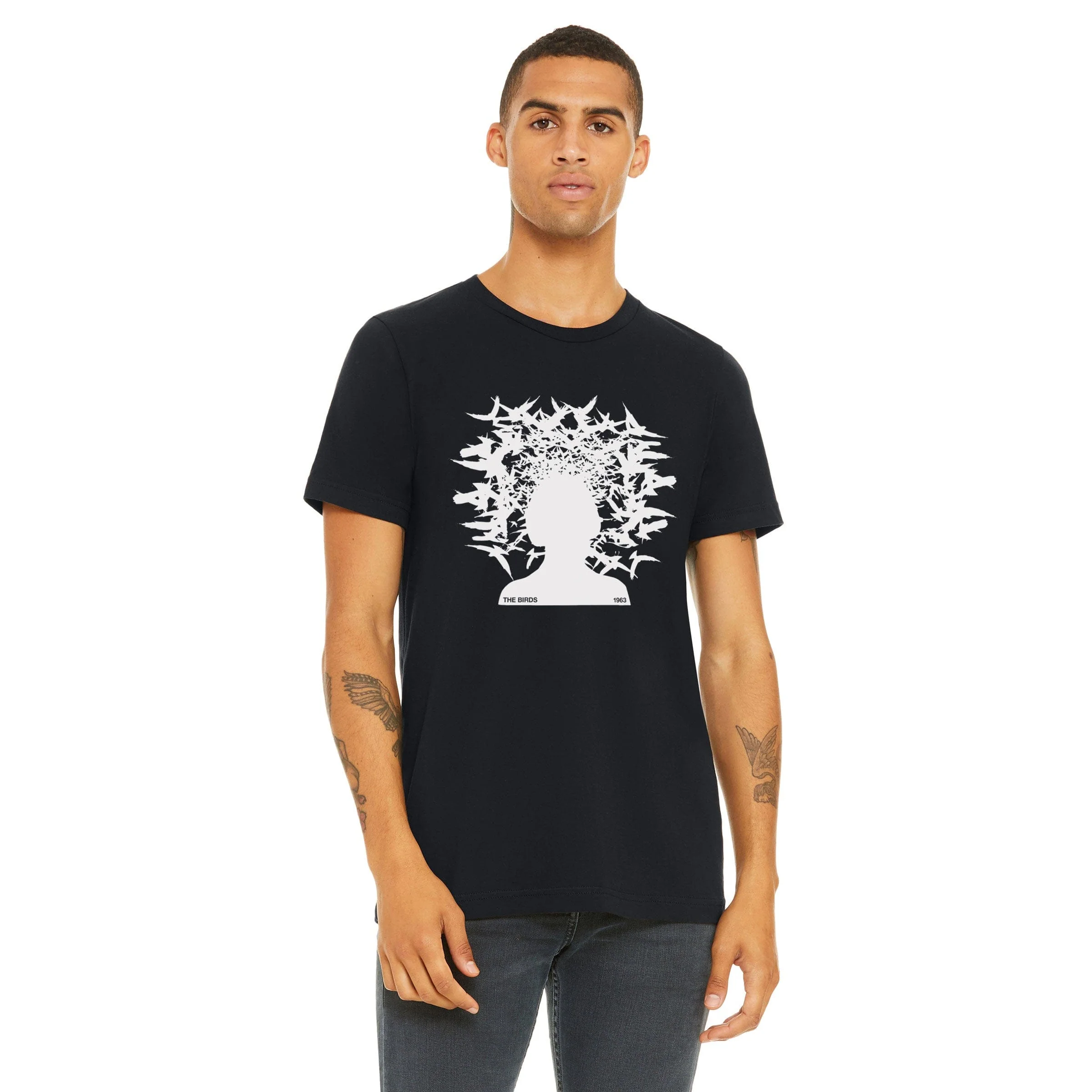 Hitchcock: The Birds 1963 T-Shirt - Image 6
