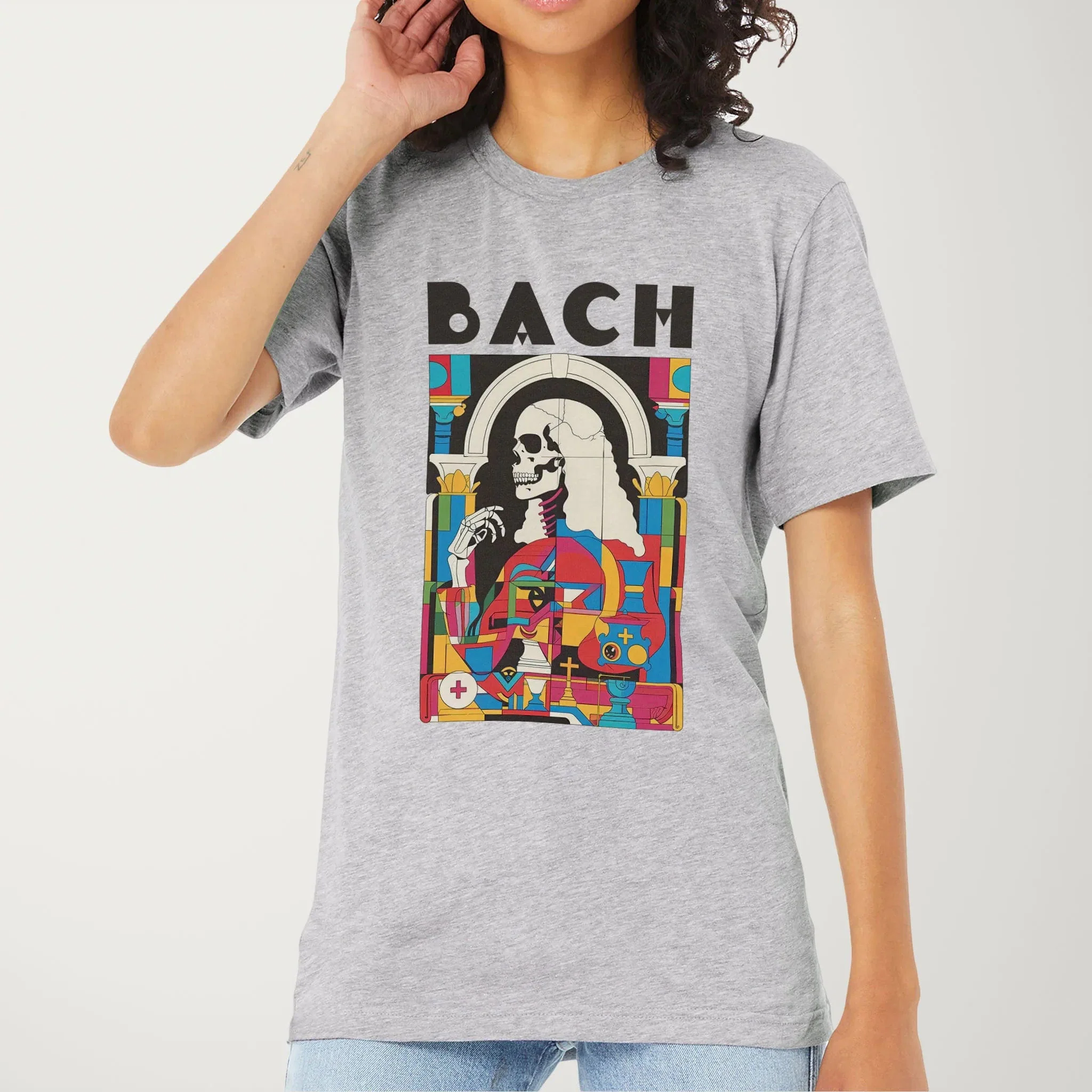 J.S. Bach: Skeleton T-Shirt - Image 11