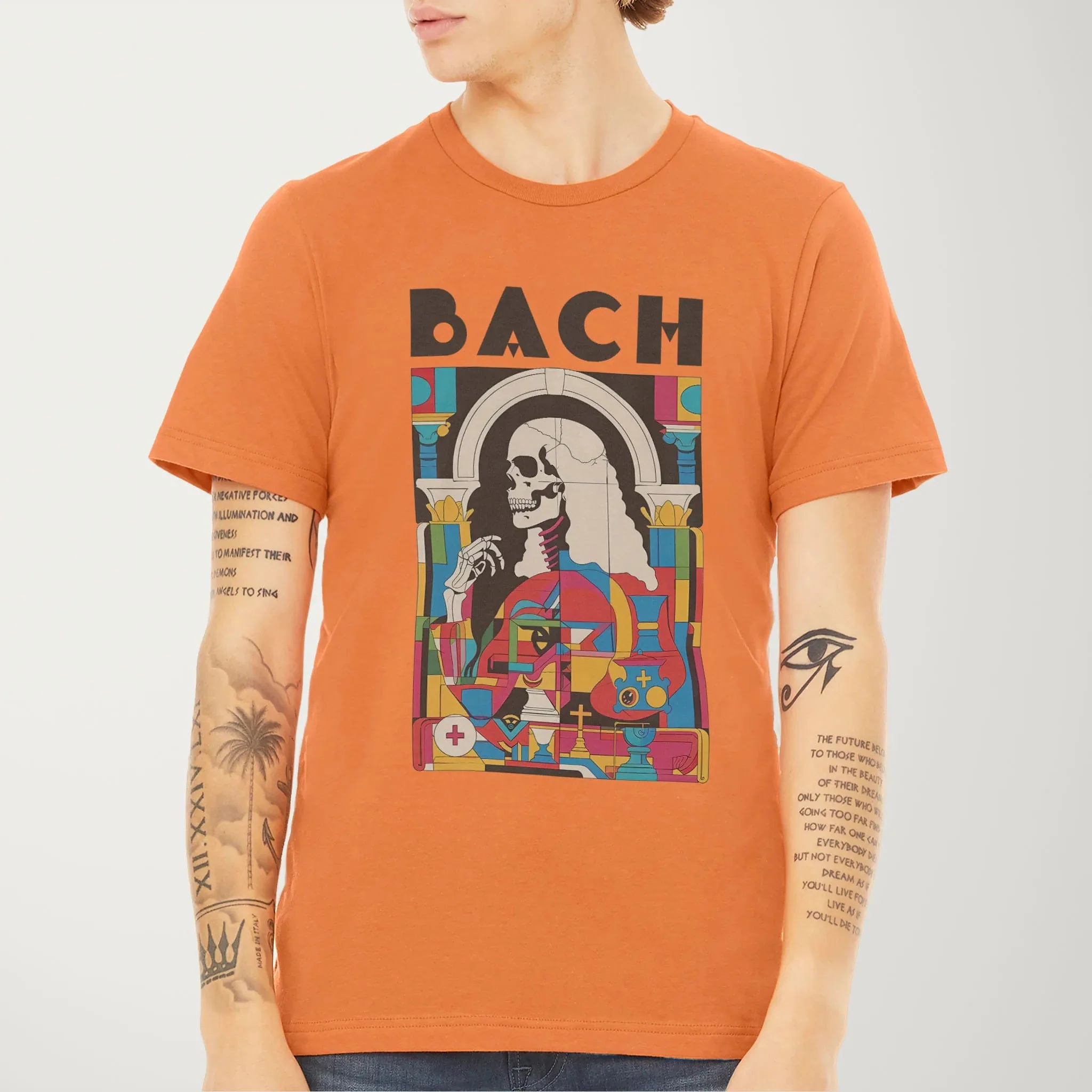 J.S. Bach: Skeleton T-Shirt - Image 15