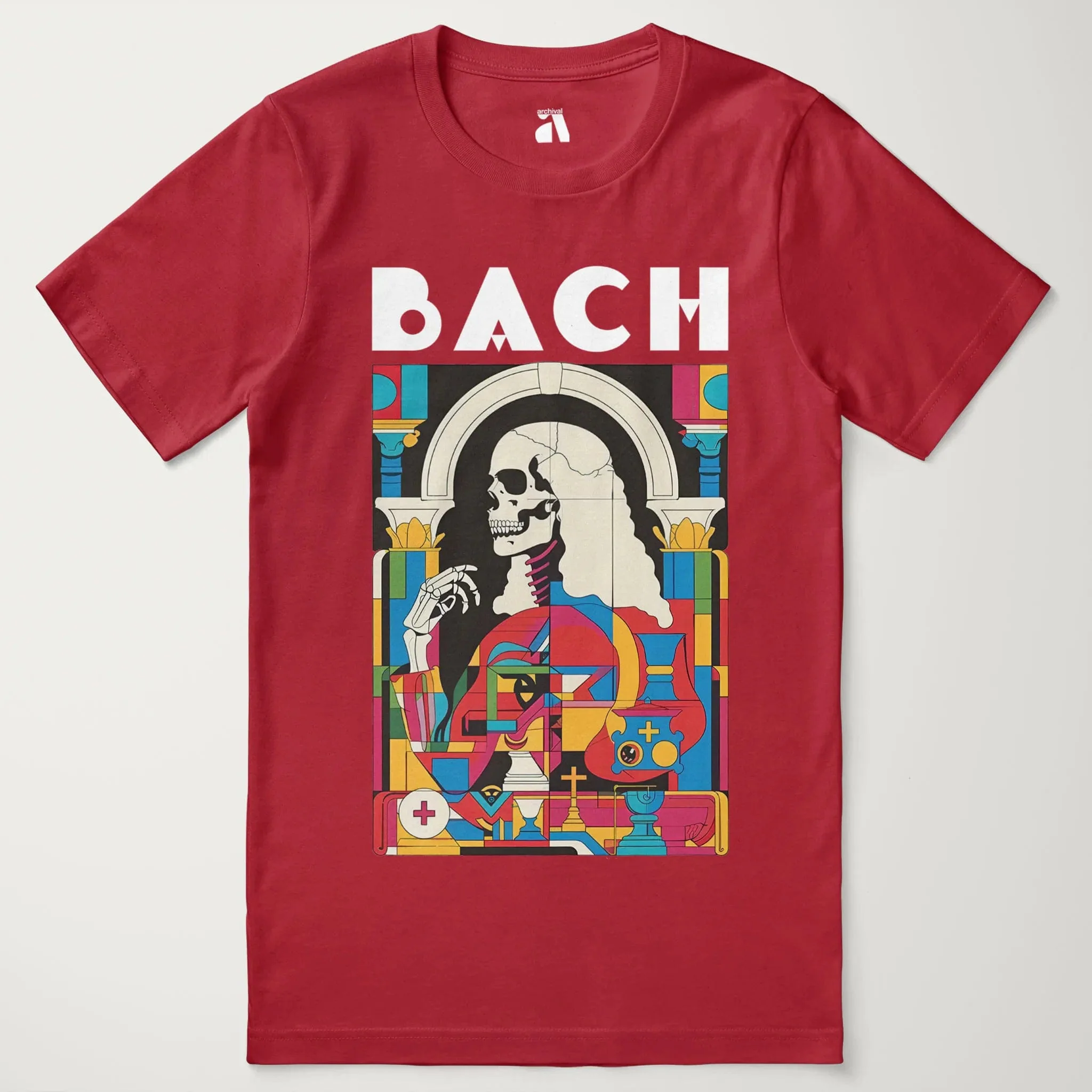 J.S. Bach: Skeleton T-Shirt - Image 17